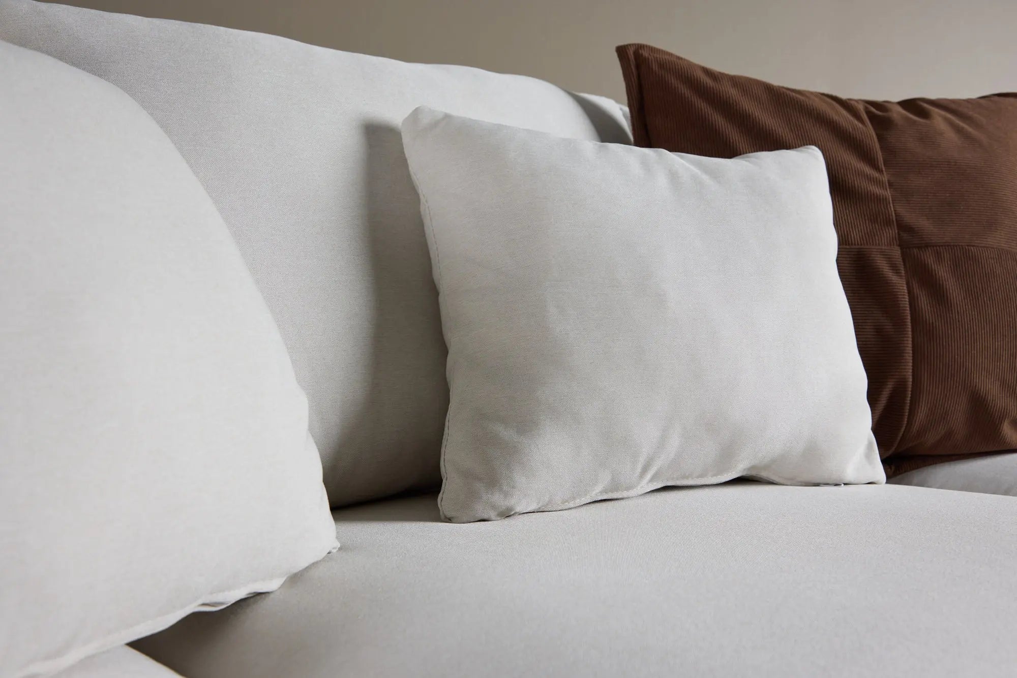 Canapé Sofia - 260 x 86 - Polyester Lin