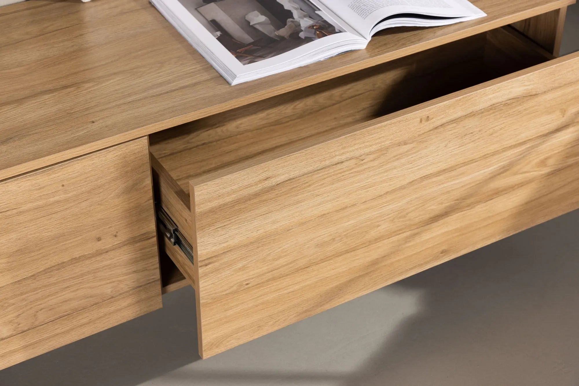 Commode Frihamn - 160 x 35 - Peuplier