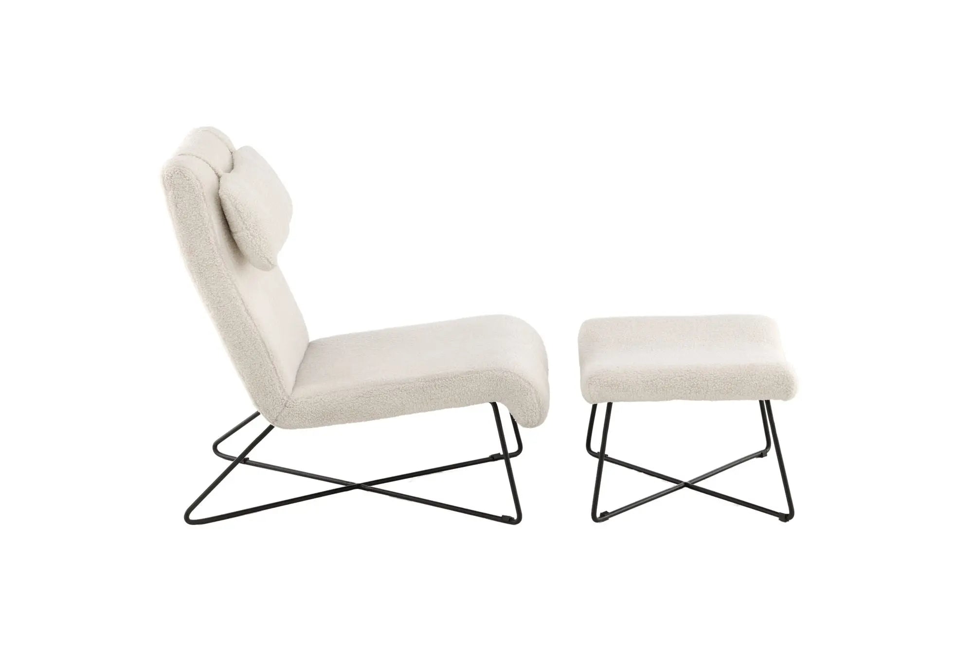 Fauteuil Laconia - 88 x 88 x 65 - Acier