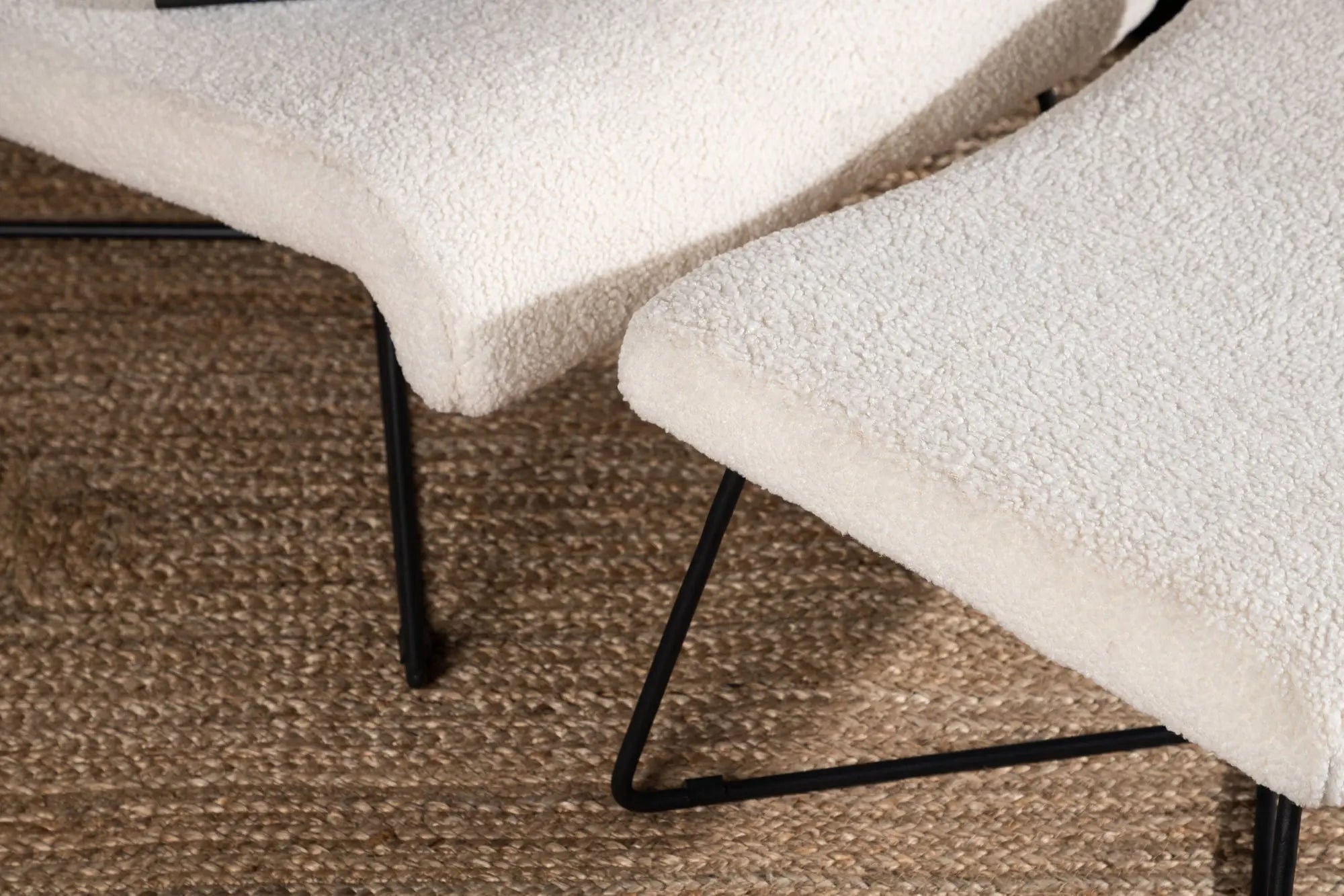 Fauteuil Laconia - 88 x 88 x 65 - Acier