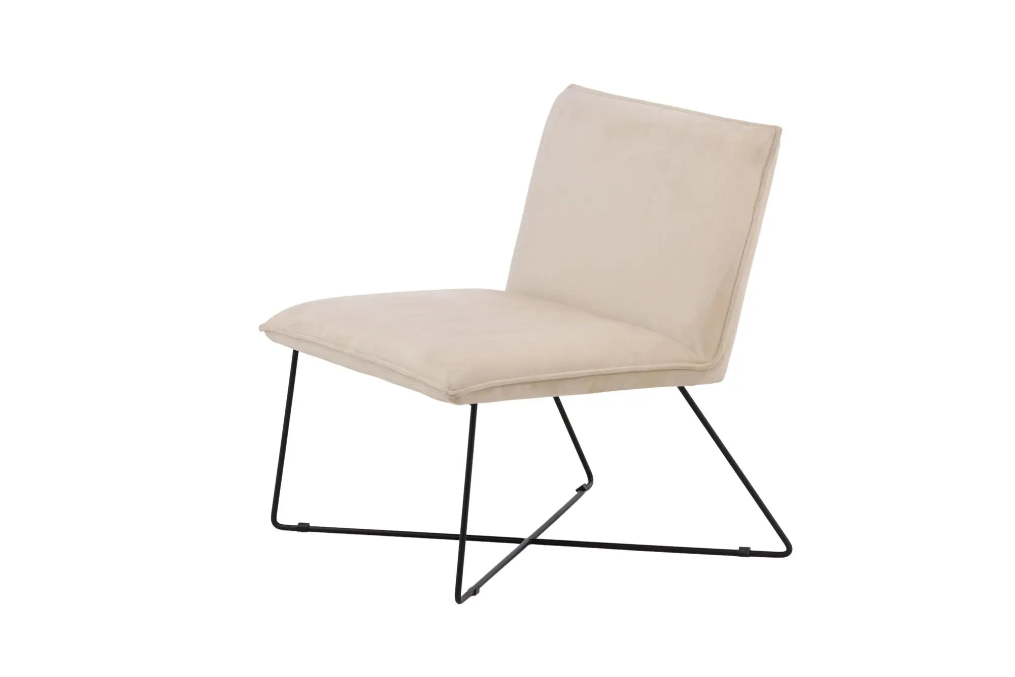 Fauteuil X - 72 x 82,5 x 61,5 - Polyester Velvet