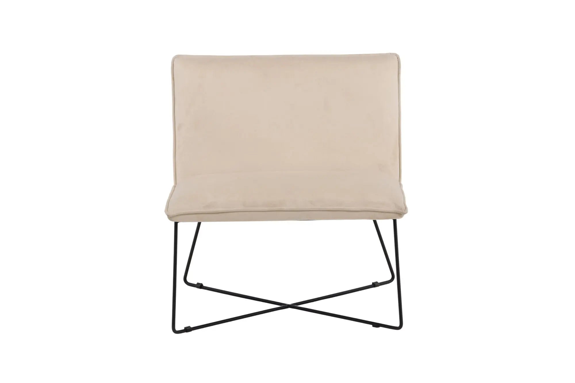 Fauteuil X - 72 x 82,5 x 61,5 - Polyester Velvet