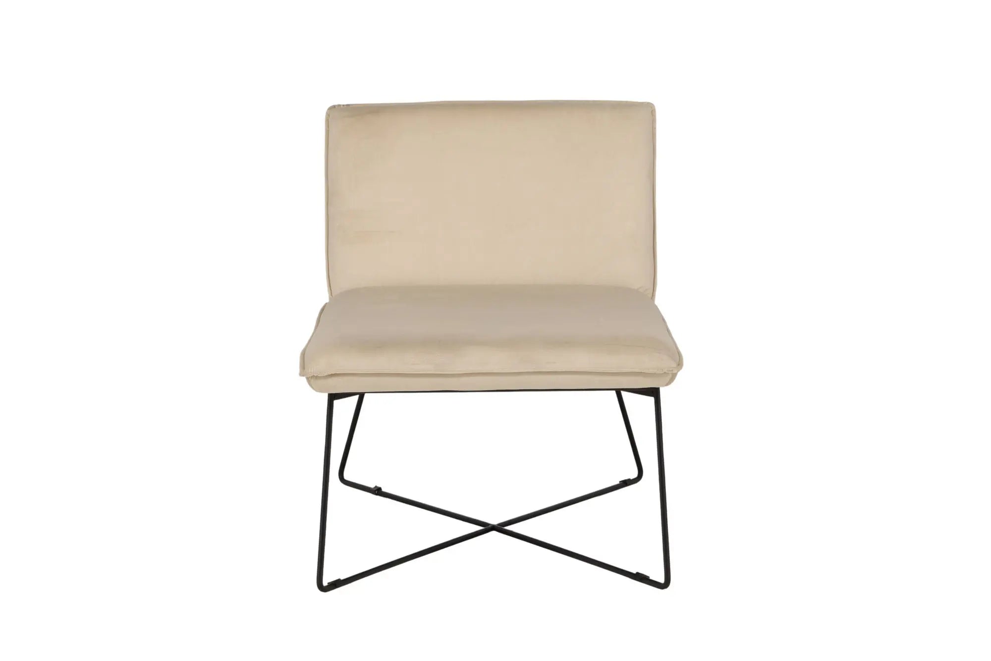 Fauteuil X - 128 x 83 x 71 - Polyester Velvet