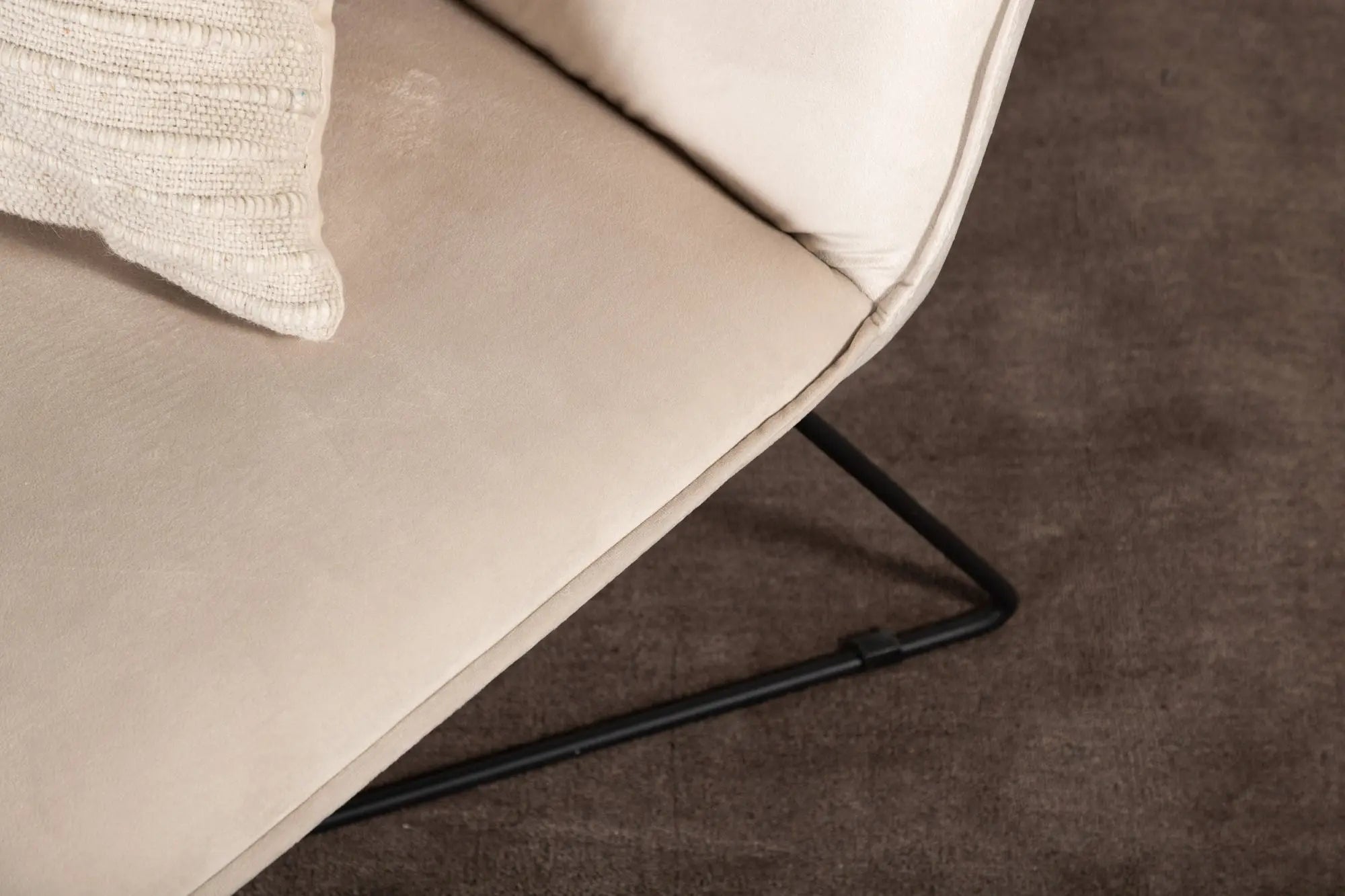 Fauteuil X - 128 x 83 x 71 - Polyester Velvet