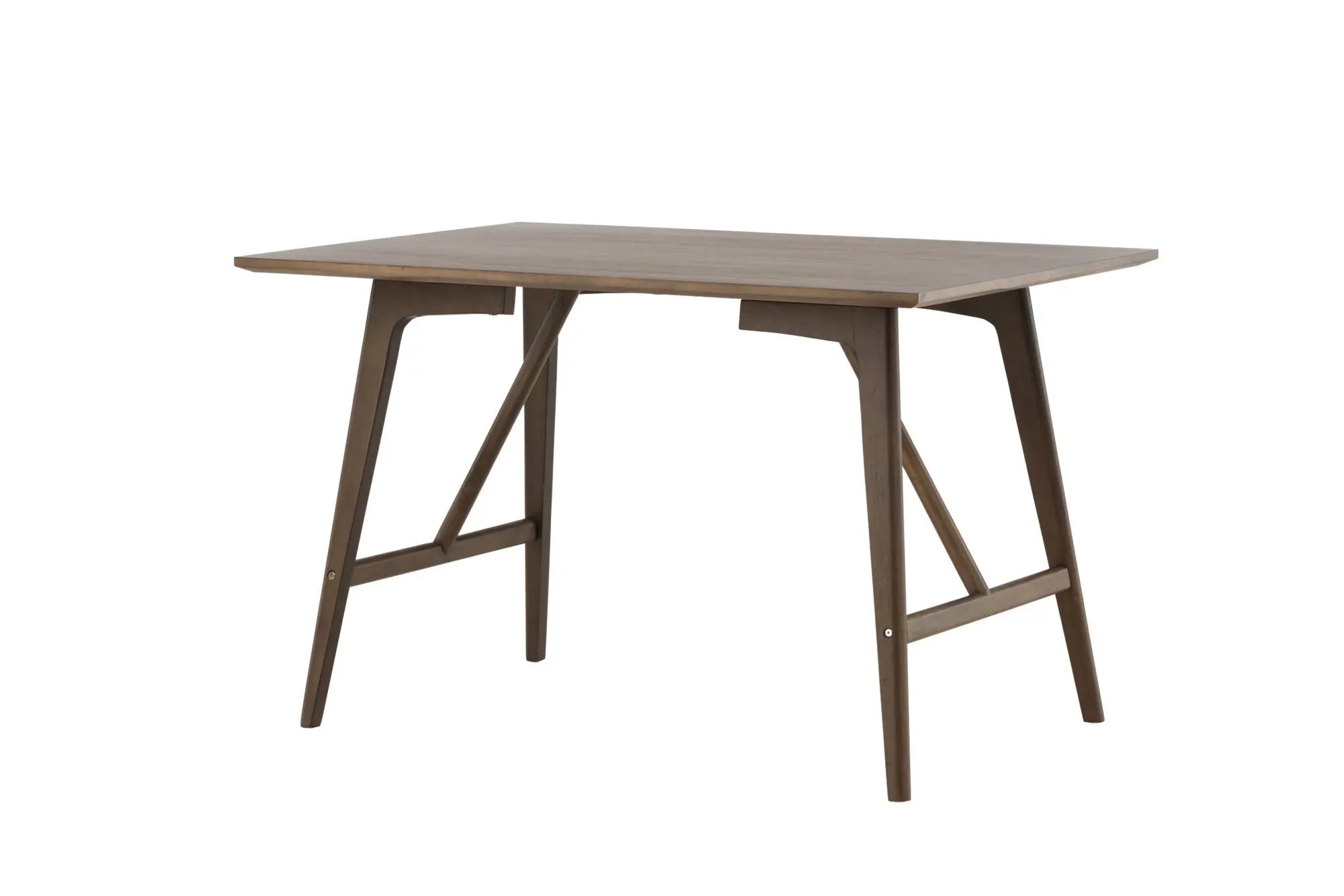 Table à à manger rectangulaire Kaseidon - 80 x 120 - Hévéas