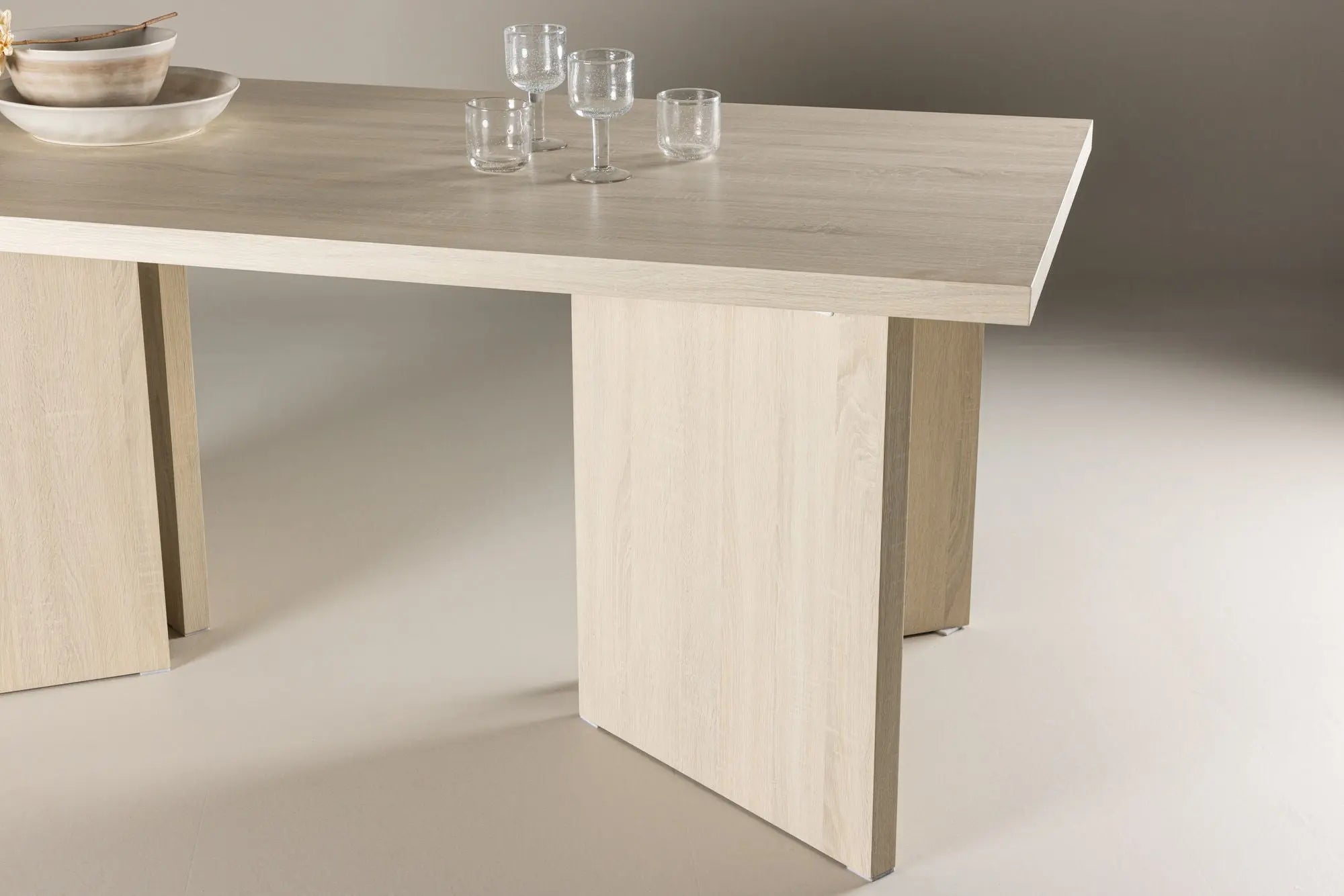Table à manger Bassholmen - 90 x 180 - MDF