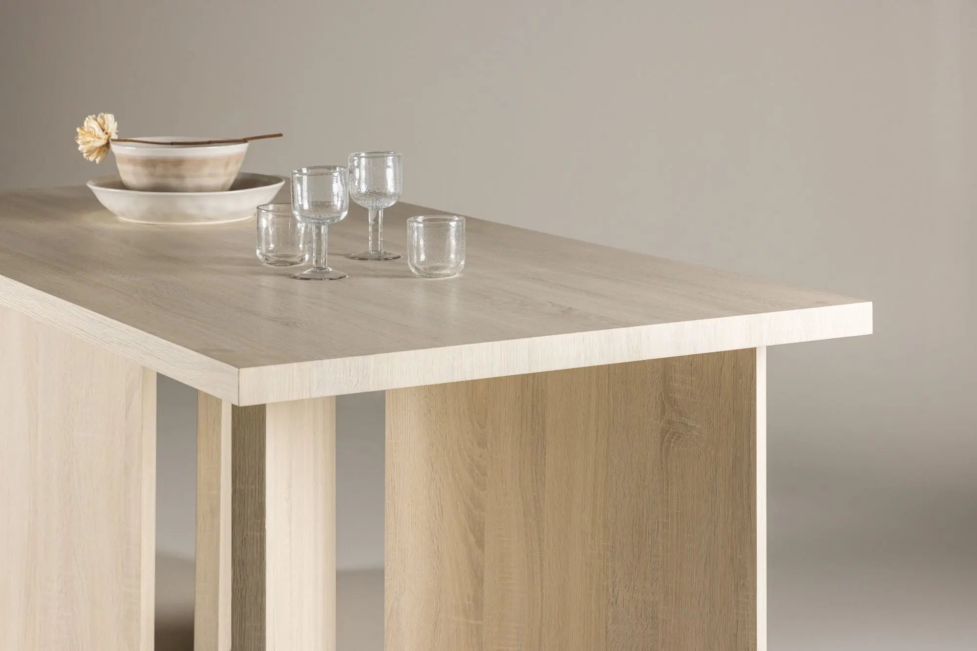 Table à manger Bassholmen - 90 x 180 - MDF