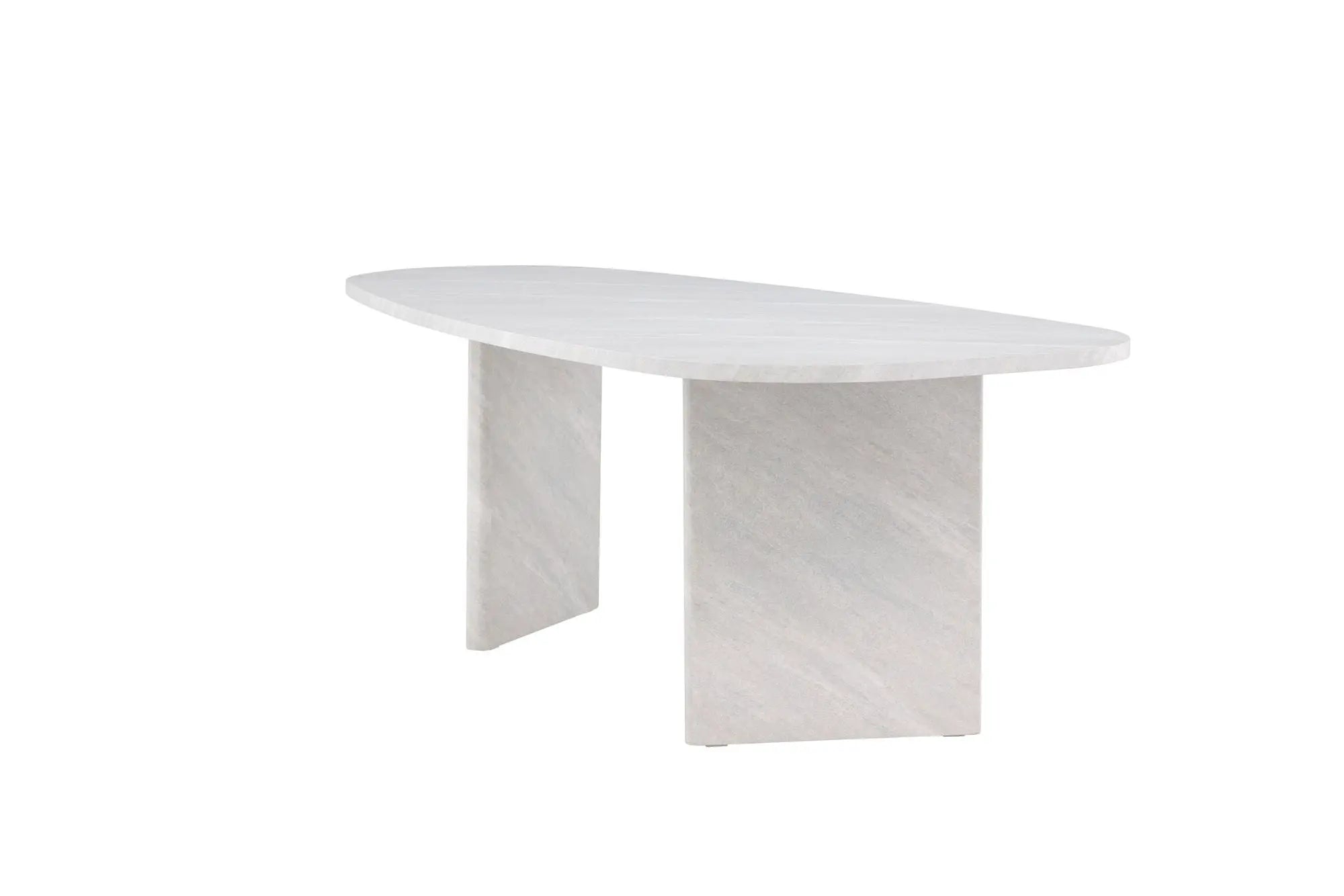 Table à manger ovale Grönvik - 100 x 220 - MDF