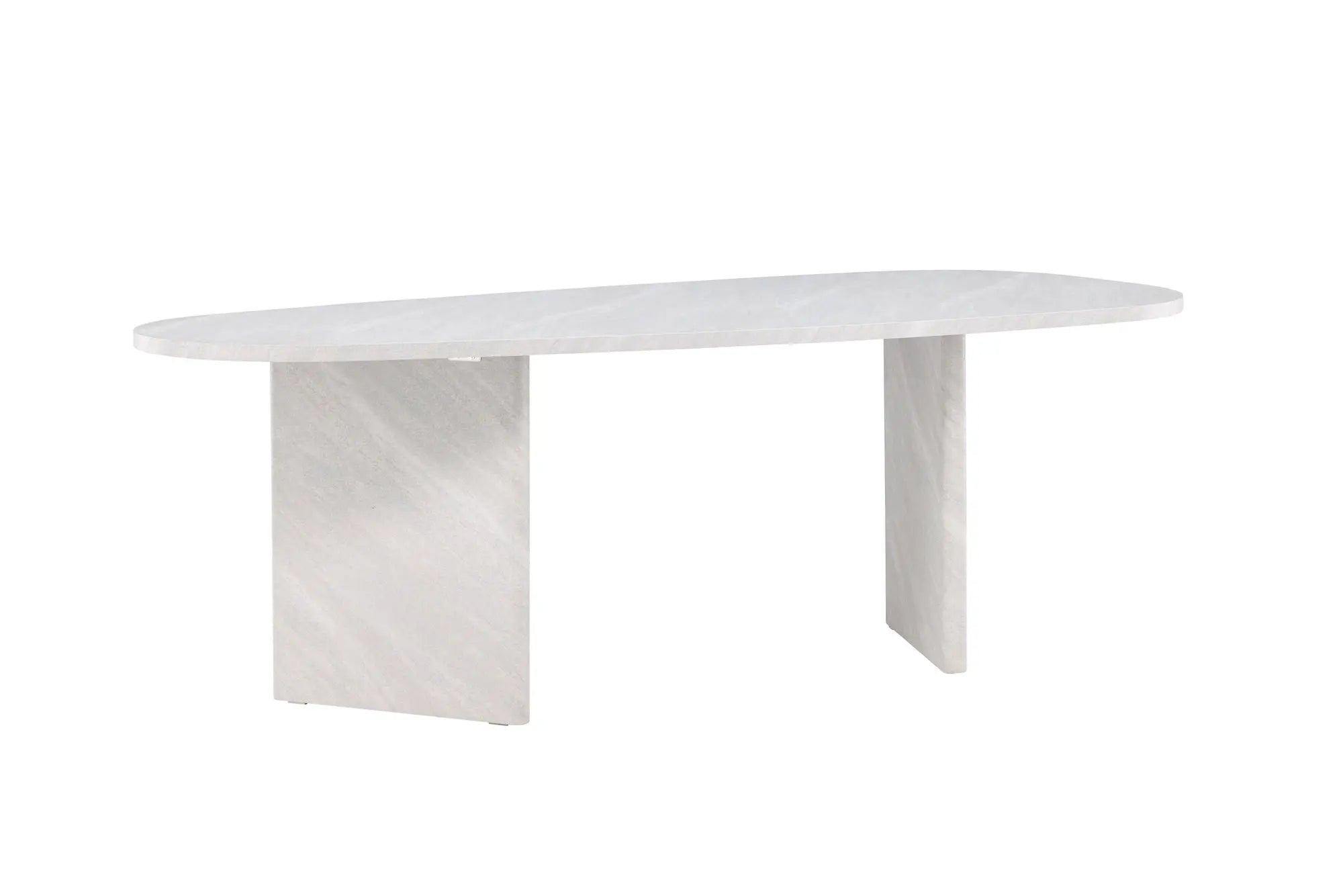 Table à manger ovale Grönvik - 100 x 220 - MDF