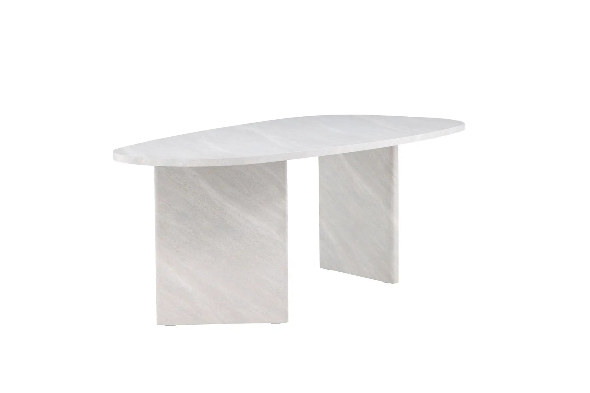 Table à manger ovale Grönvik - 100 x 220 - MDF