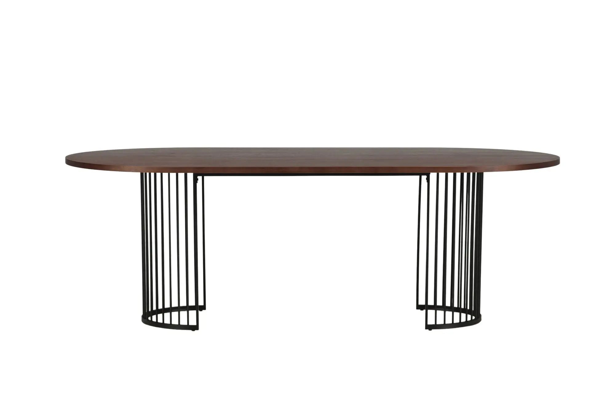 Table à manger ovale Hamneskär - 110 x 220 - MDF