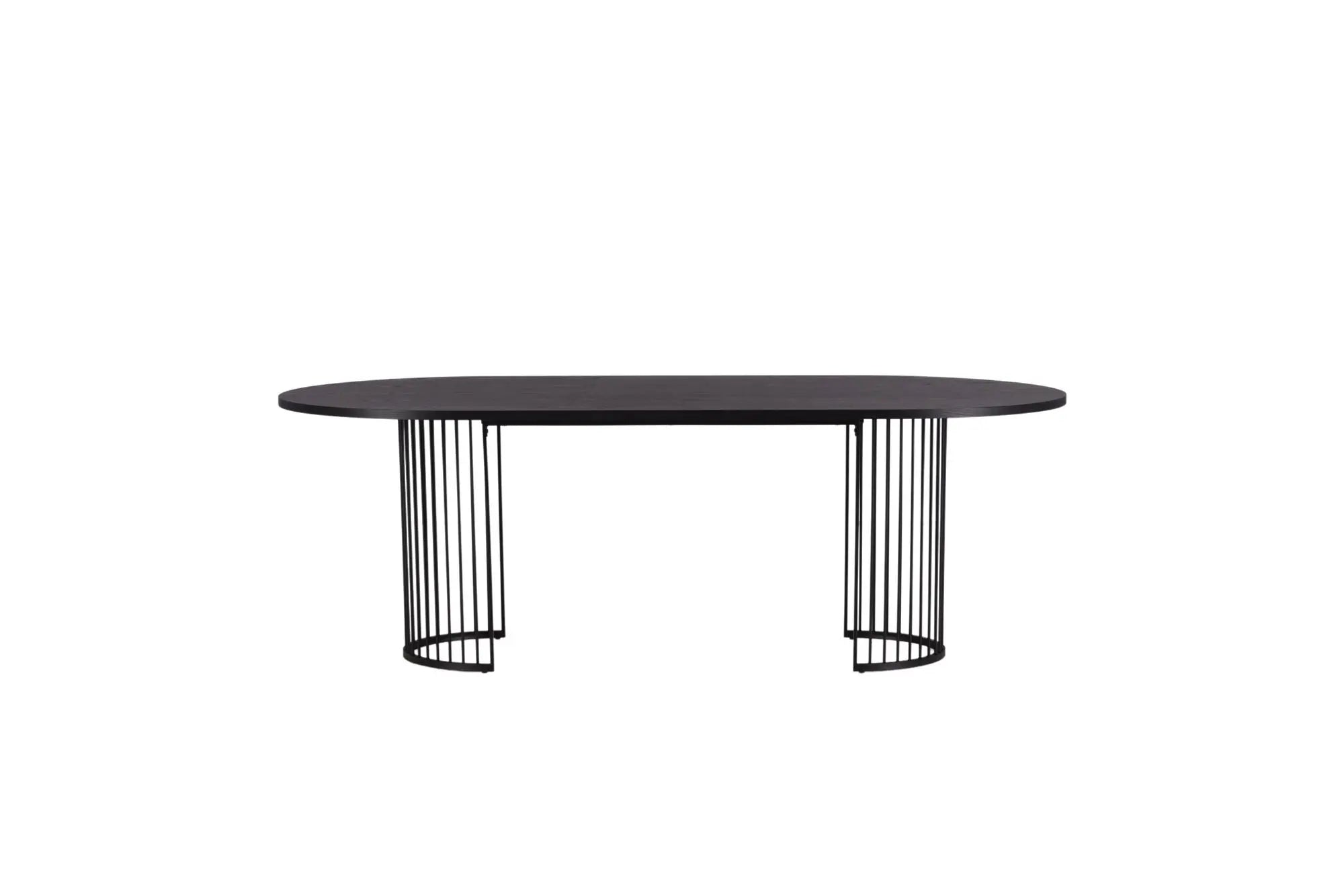 Table à manger ovale Hamneskär - 110 x 220 - MDF