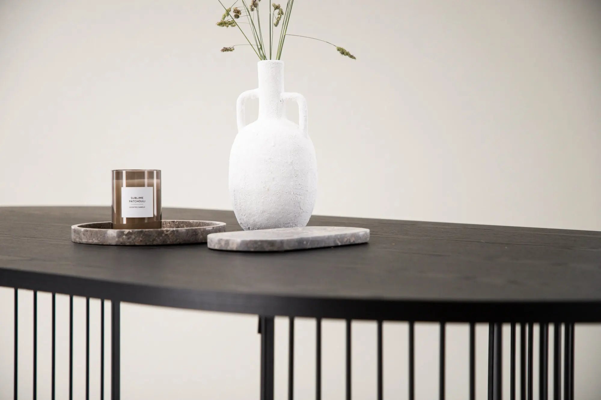 Table à manger ovale Hamneskär - 110 x 220 - MDF