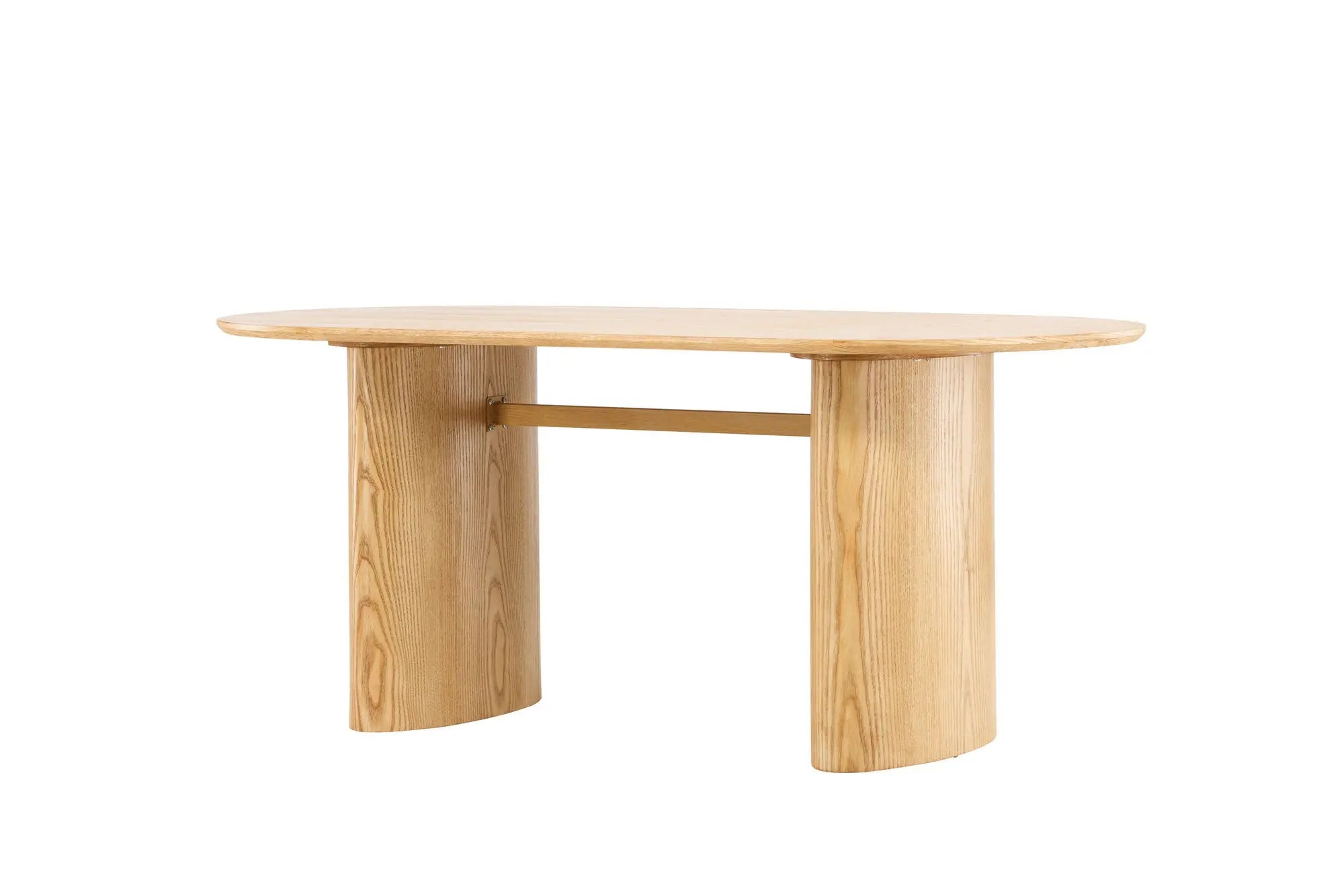 Table à manger ovale Isolde - 90 x 180 - MDF
