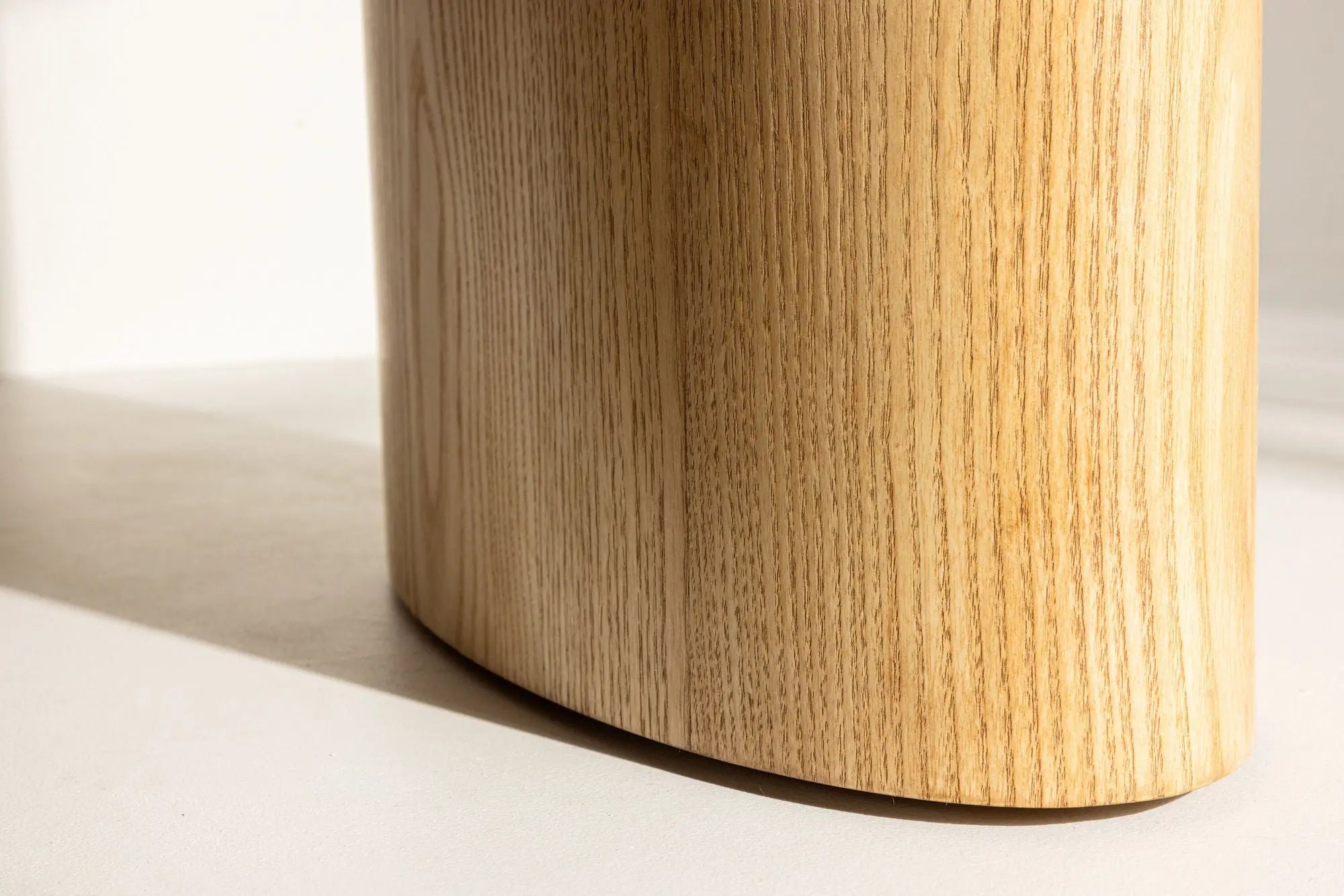 Table à manger ovale Isolde - 90 x 180 - MDF