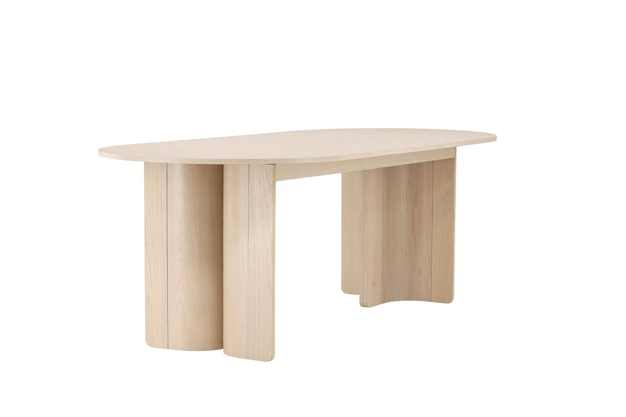 Table à manger ovale Tyresö - 220 x 100 x 75 - MDF