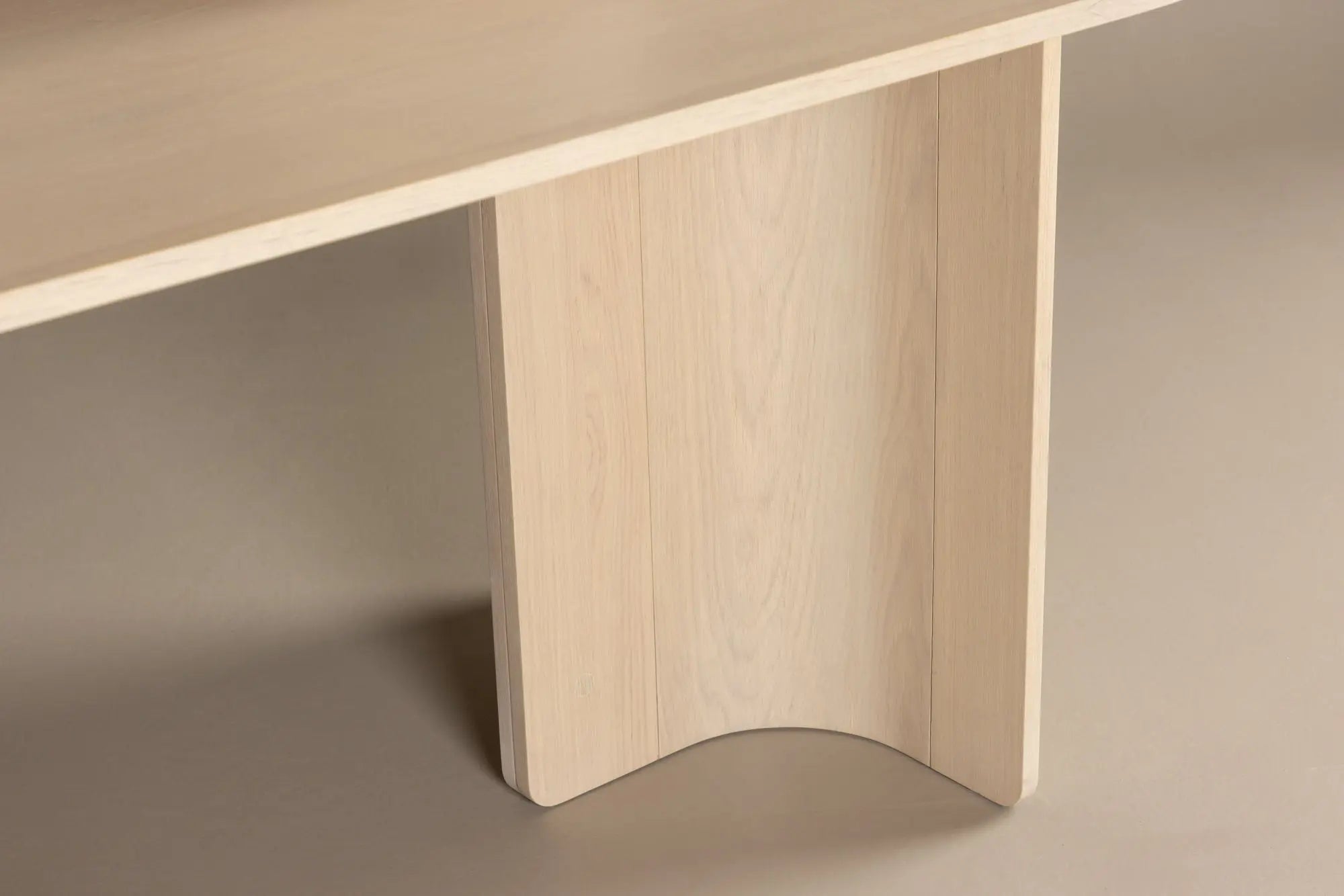 Table à manger ovale Tyresö - 220 x 100 x 75 - MDF
