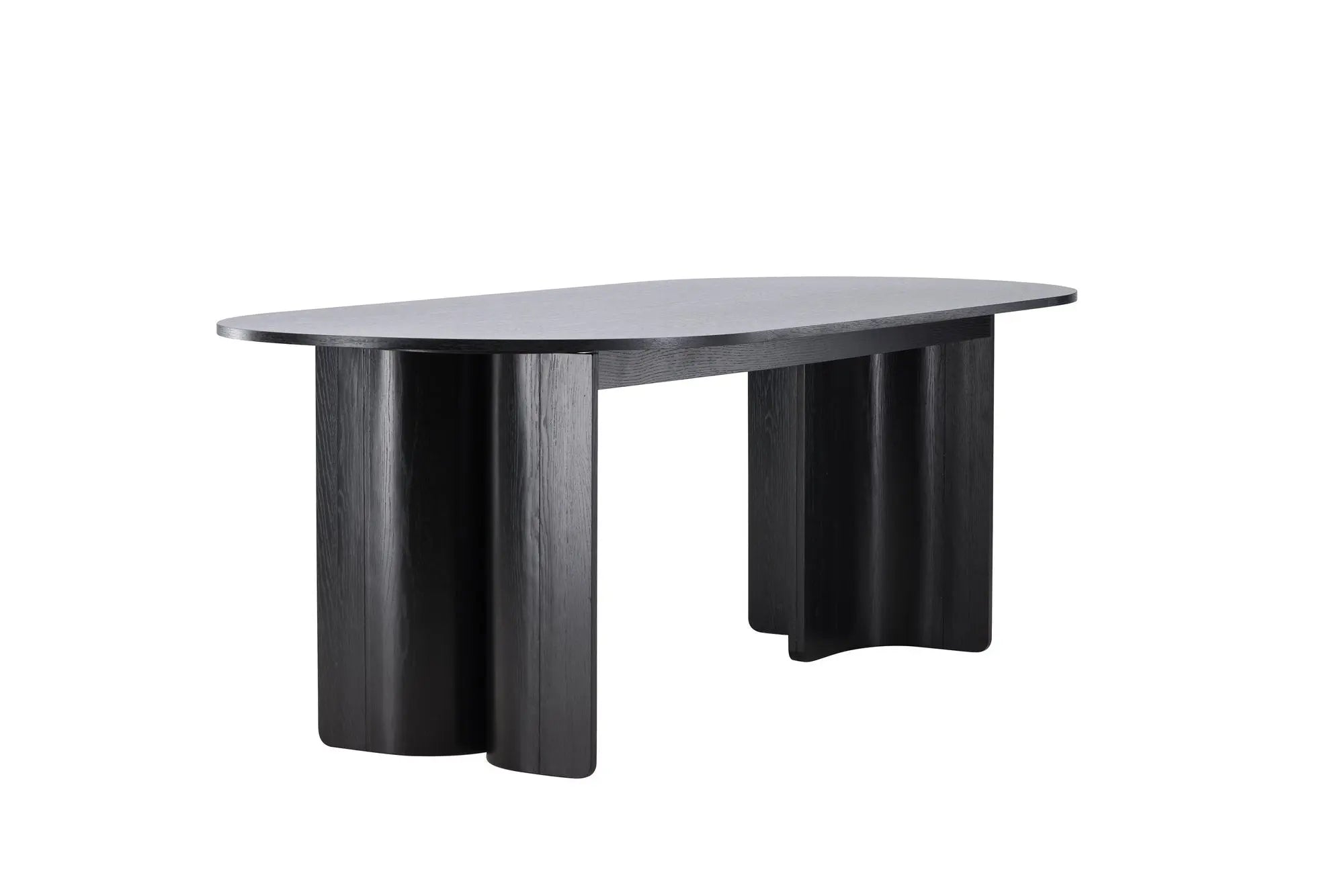Table à manger ovale Tyresö - 220 x 100 x 75 - MDF