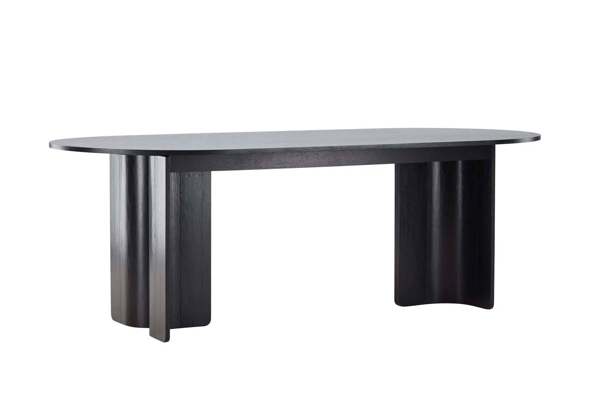 Table à manger ovale Tyresö - 220 x 100 x 75 - MDF