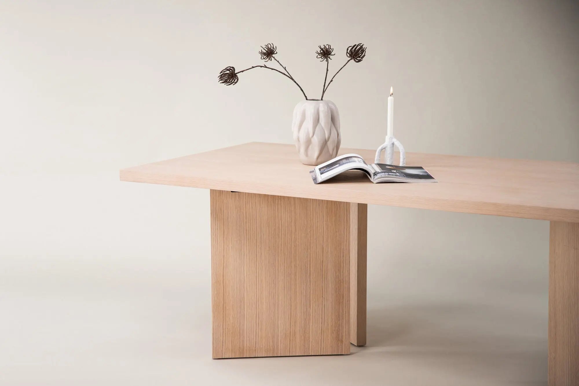 Table à manger rectangulaire Bassholmen - 100 x 240 - MDF