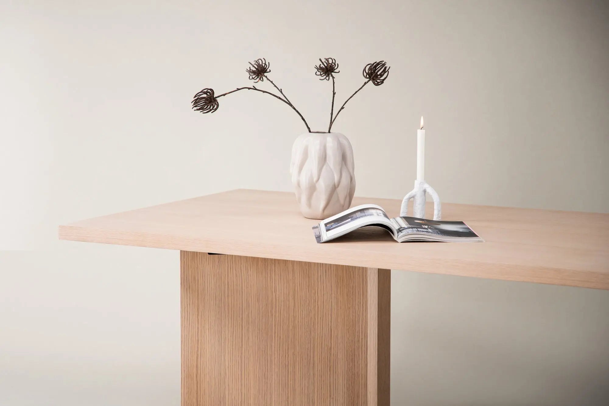 Table à manger rectangulaire Bassholmen - 100 x 240 - MDF