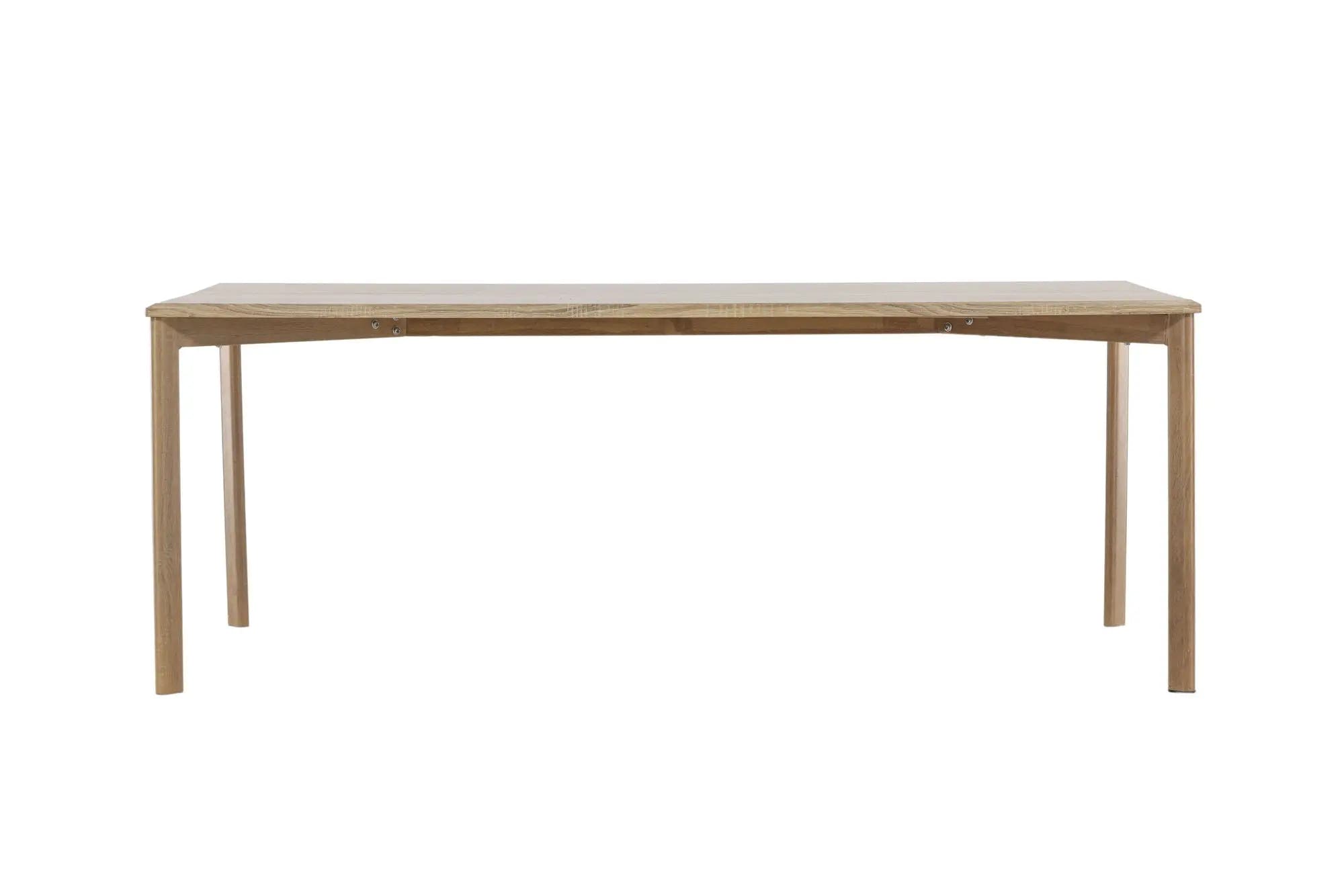 Table à manger rectangulaire Damon - 90 x 200 - MDF