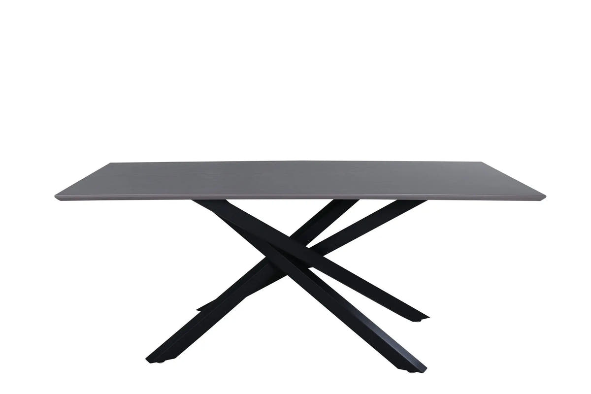 Table à manger rectangulaire Piazza - 180 x 76 x 90 - Facettes