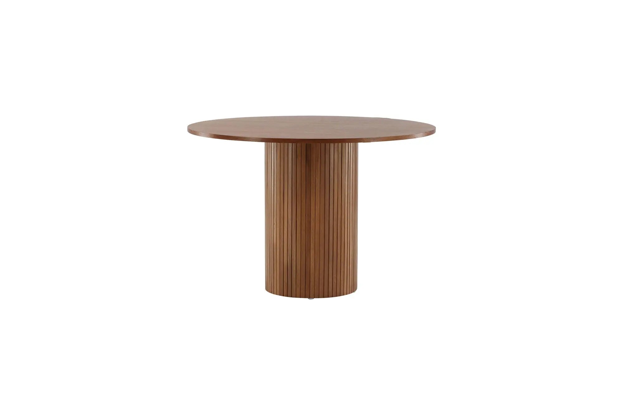 Table à manger ronde Bianca - ø110 - Facettes