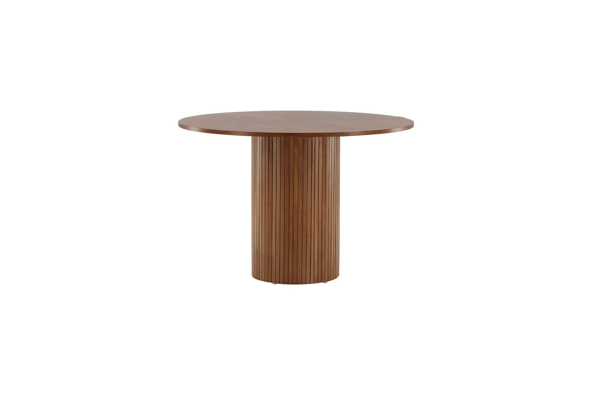 Table à manger ronde Bianca - ø110 - Facettes