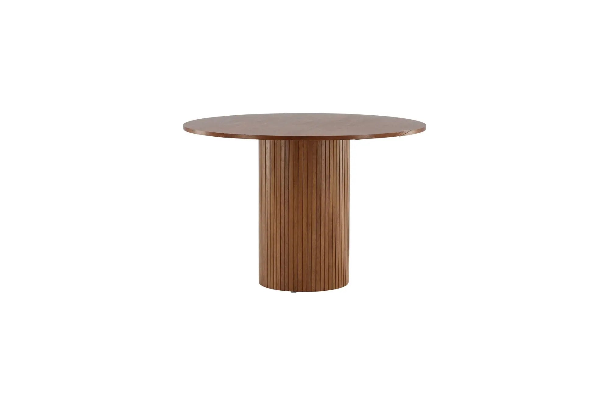 Table à manger ronde Bianca - ø110 - Facettes