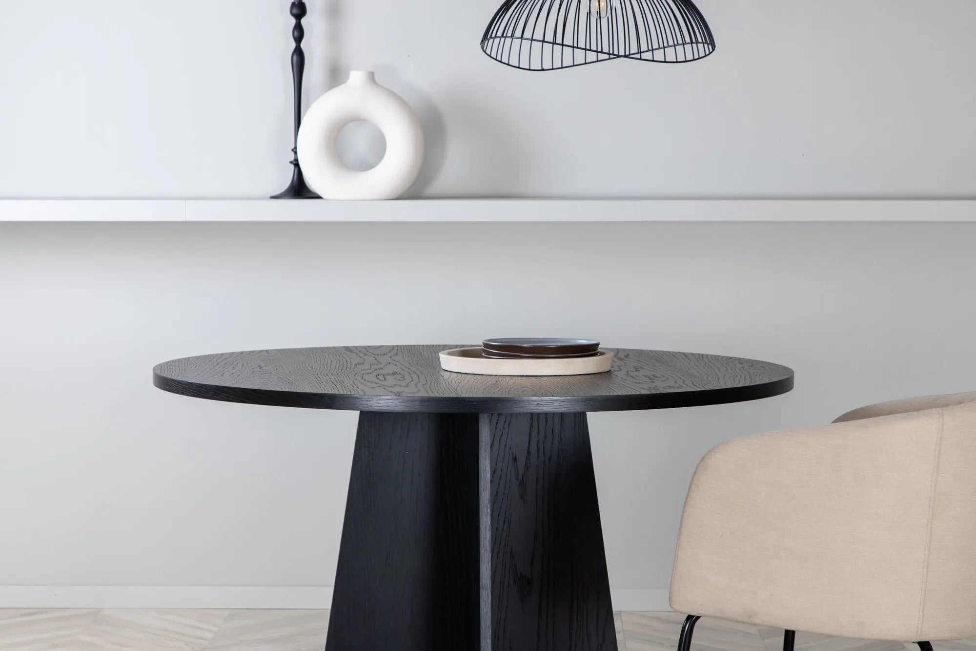 Table à manger ronde Bootcut - ø110 - MDF