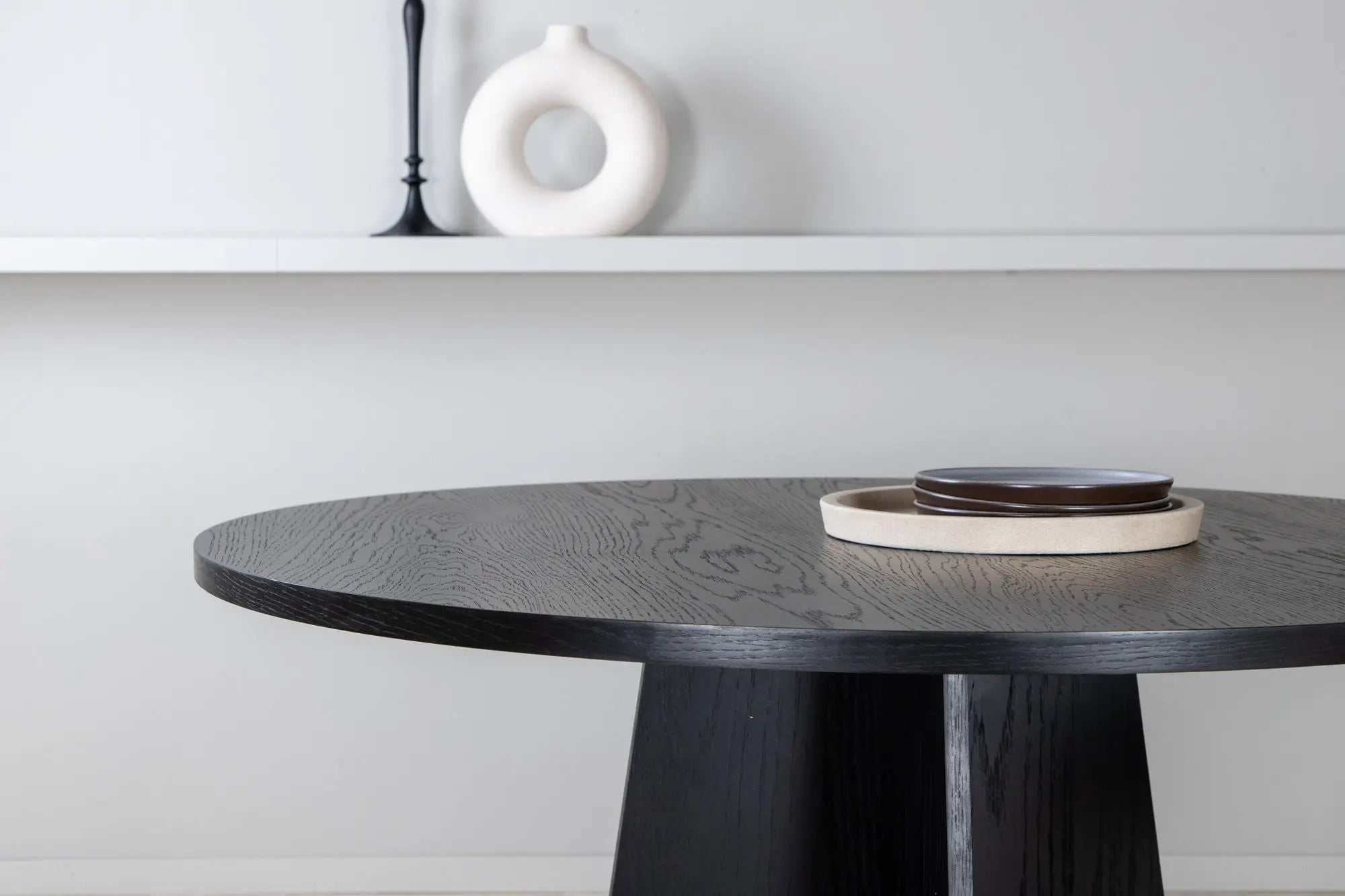 Table à manger ronde Bootcut - ø110 - MDF
