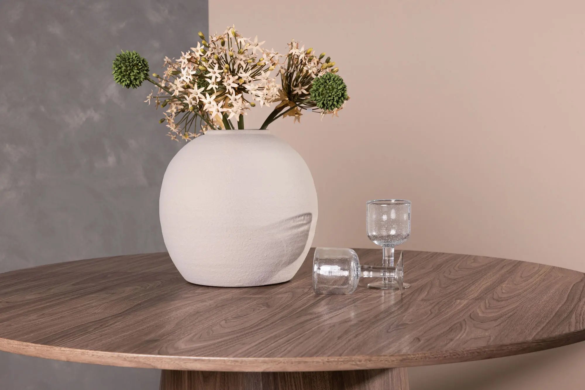Table à manger ronde Lanzo - ø120 - MDF
