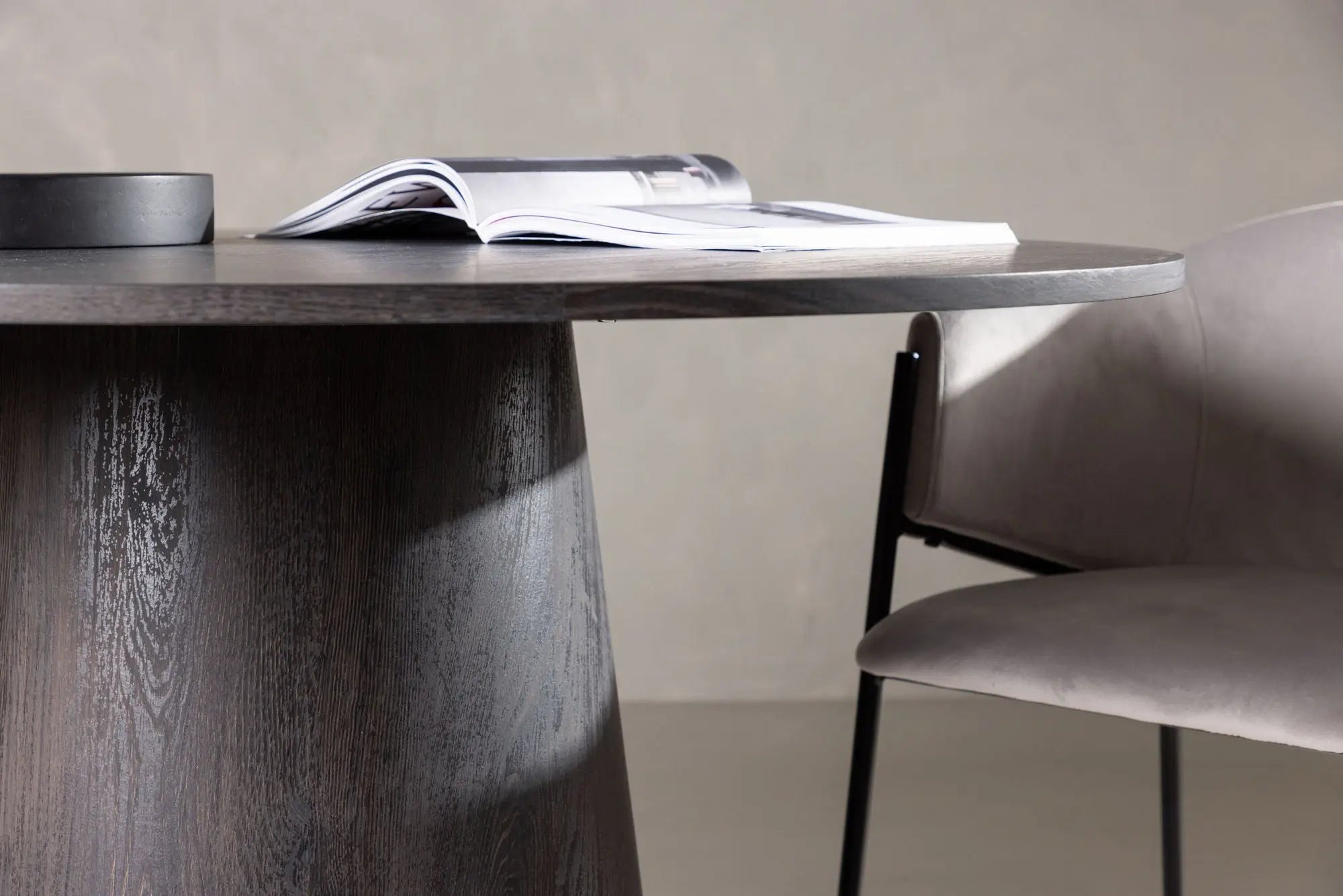 Table à manger ronde Lanzo - ø120 - MDF