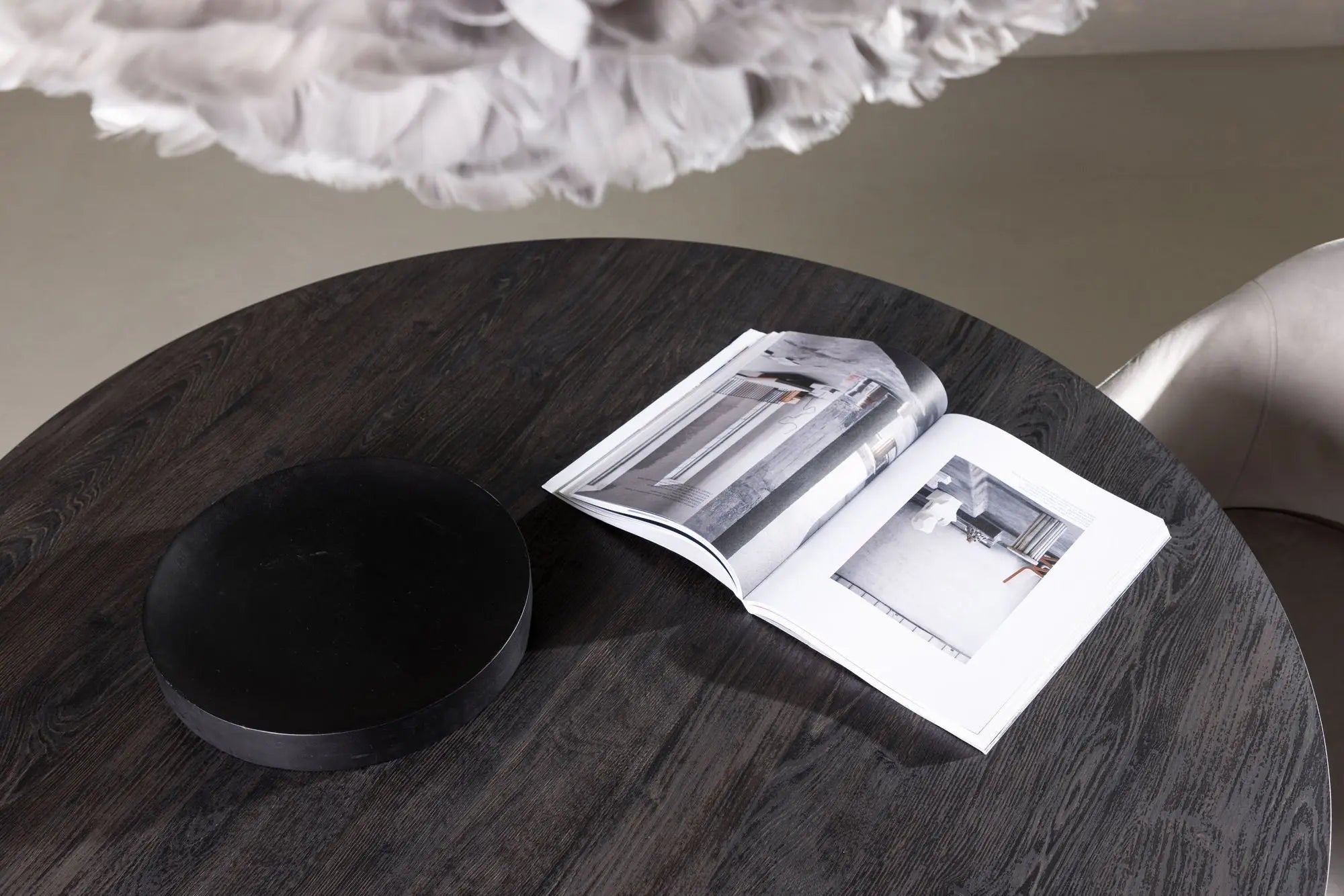 Table à manger ronde Lanzo - ø120 - MDF