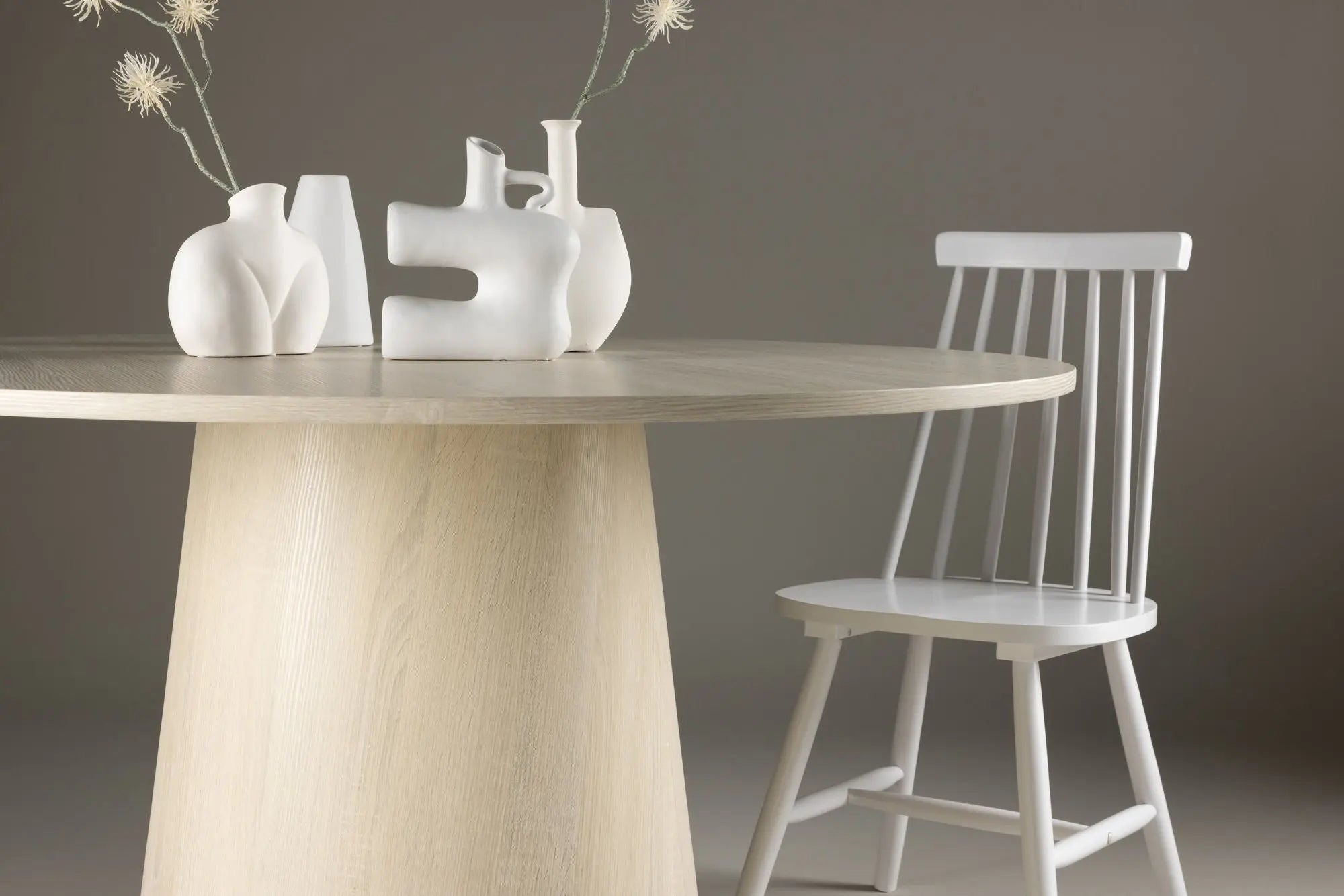 Table à manger ronde Lanzo - ø120 - MDF