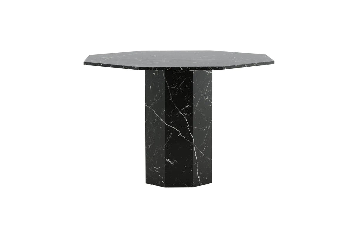 Table à manger ronde Marbs - ø110 - Stratifié de papier