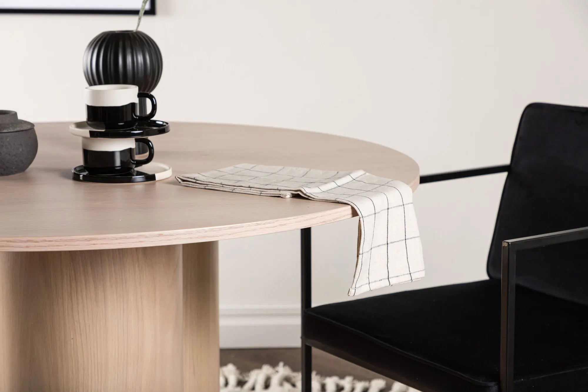 Table à manger ronde Olivia - ø110 - MDF
