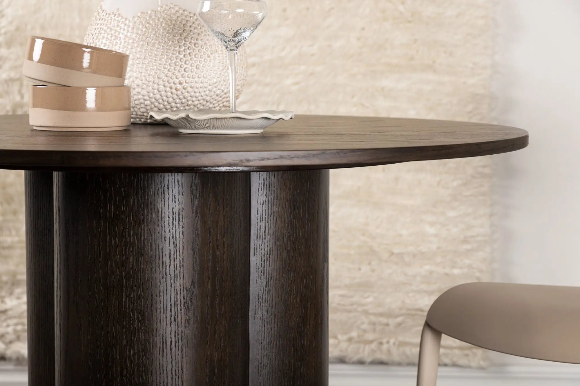Table à manger ronde Olivia - ø110 - MDF