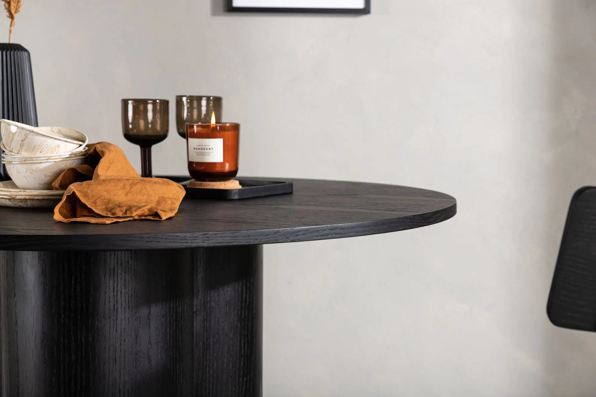 Table à manger ronde Olivia - ø110 - MDF