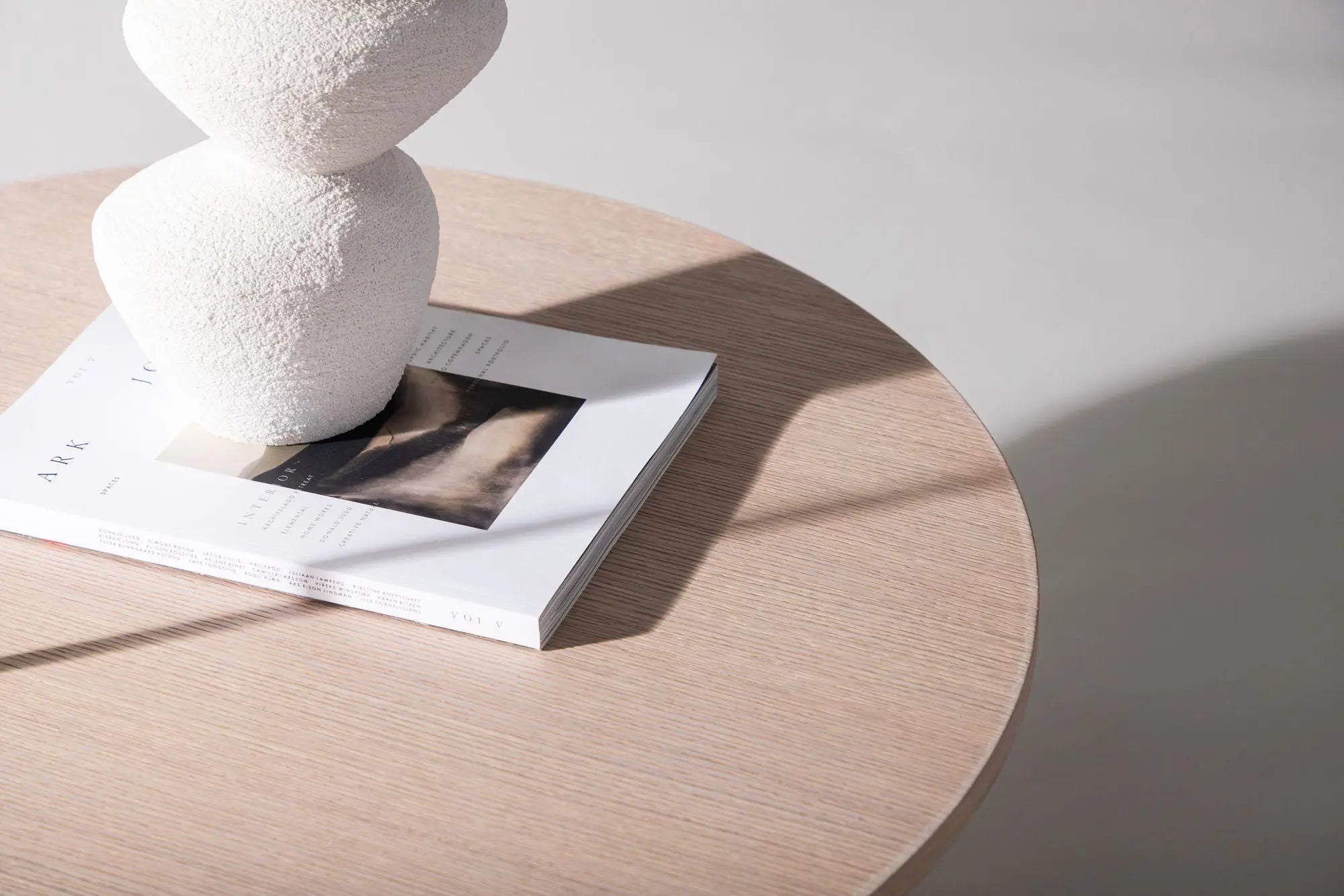 Table basse Askerön - ø80 - MDF