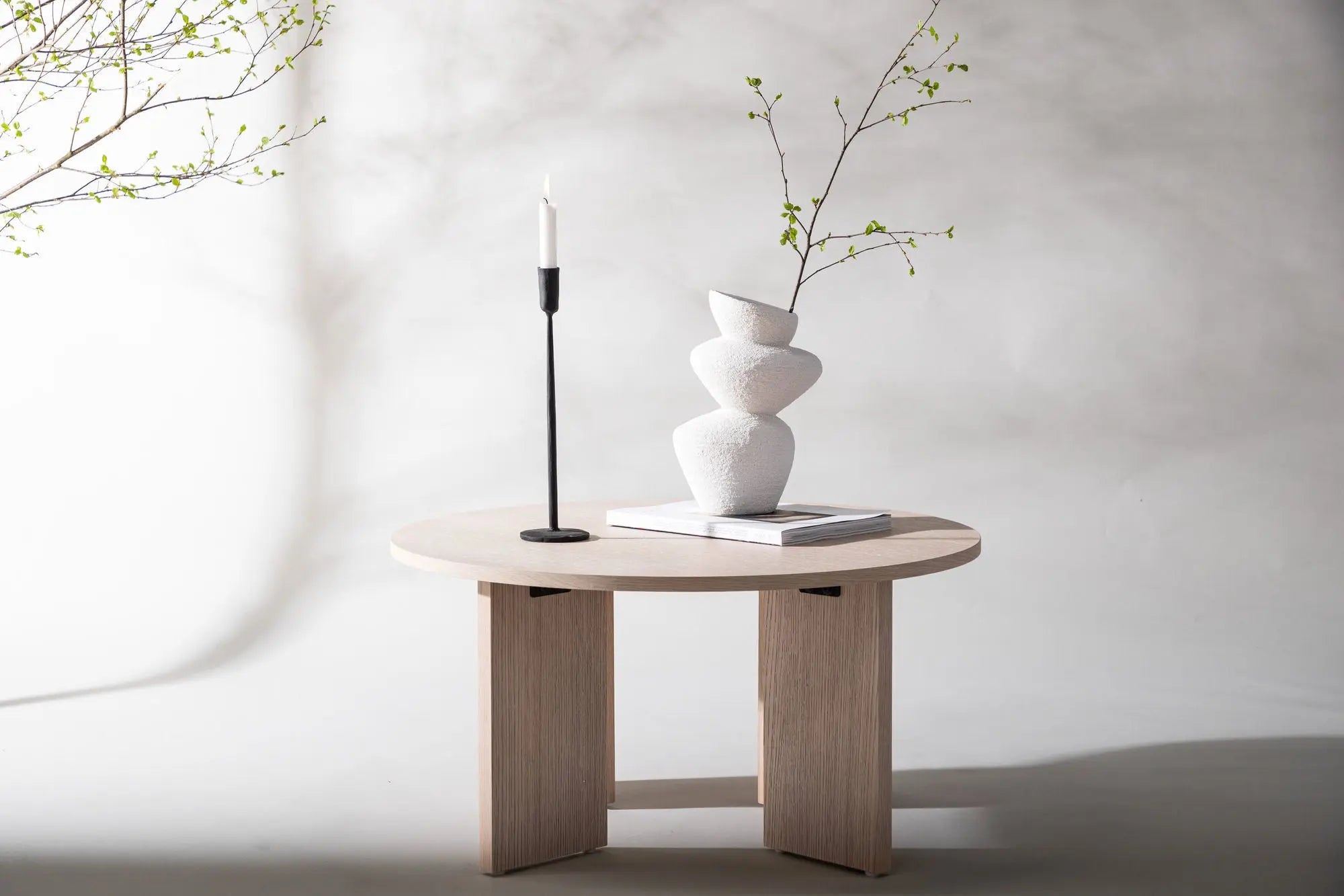 Table basse Askerön - ø80 - MDF
