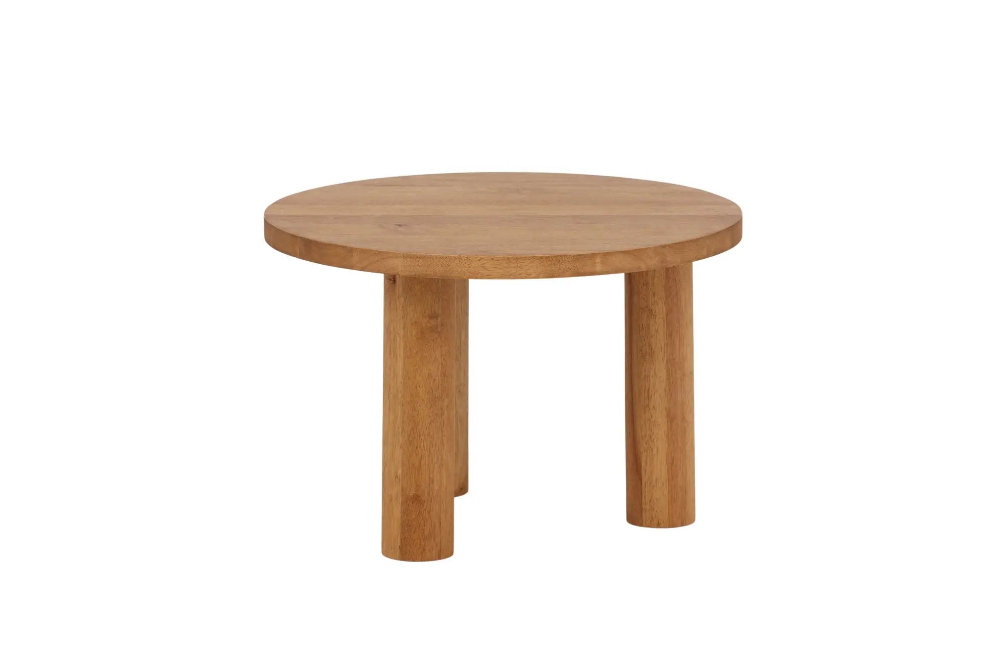 Table basse Duxbury - ø60 - Hévéas