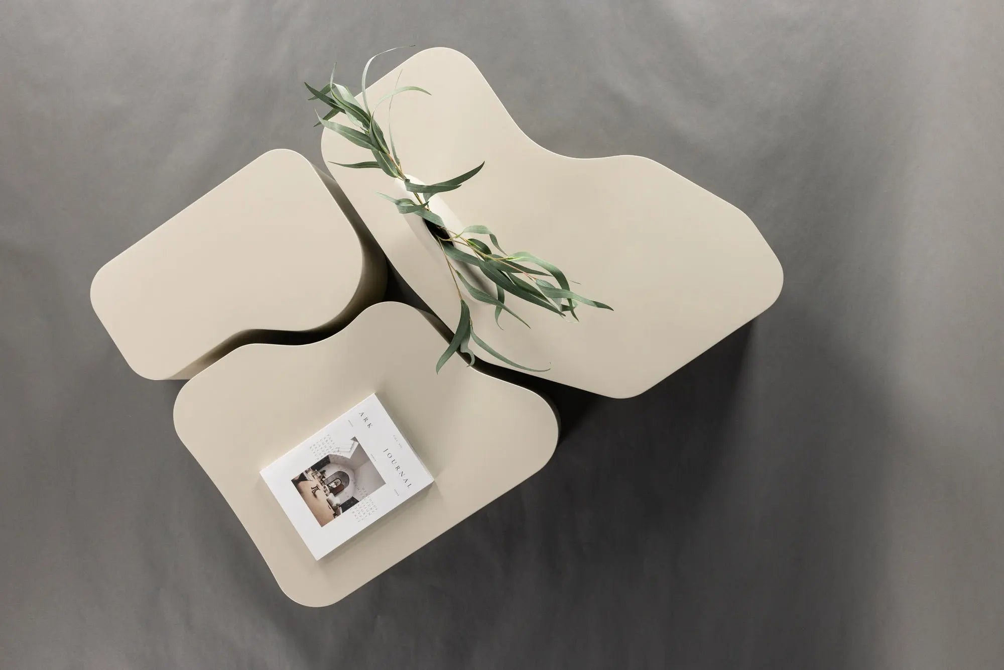 Table basse Nordland - Table 1: 95x70, Table 2: 74x60, Table 3: 40x40 - MDF