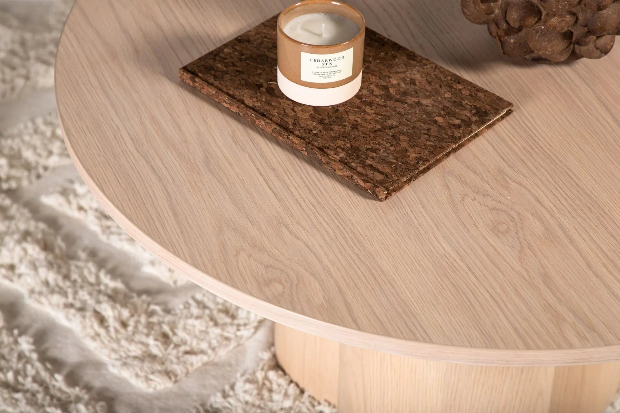 Table basse Olivia - ø80 - MDF