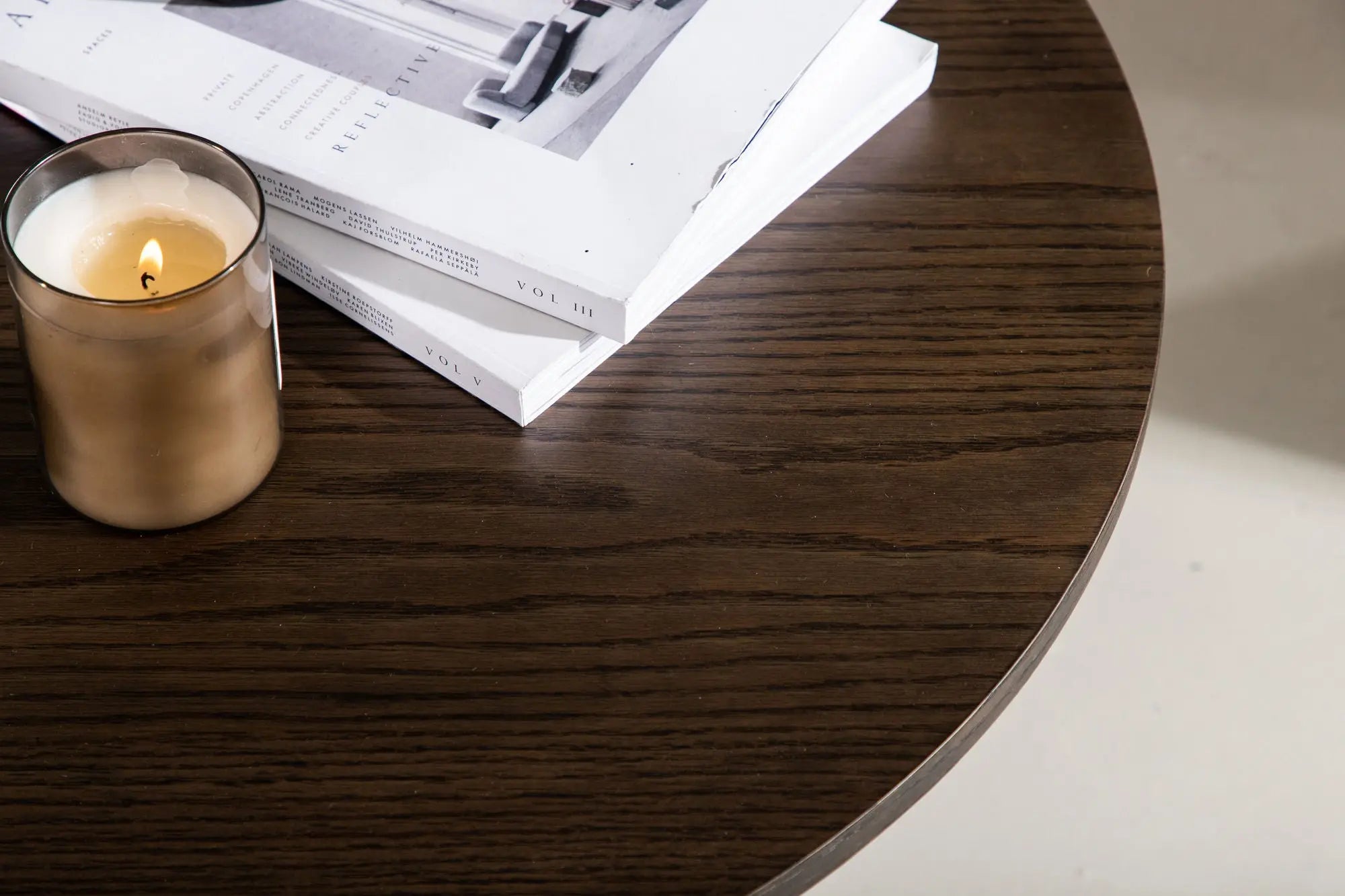 Table basse Olivia - ø80 - MDF