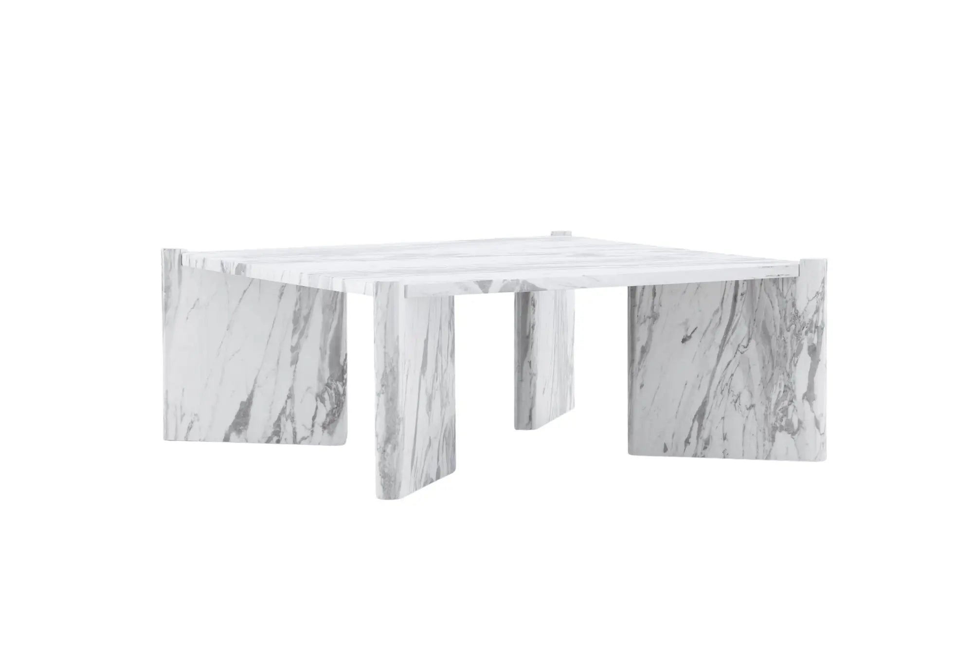Table basse Rogaland - 100 x 100 - MDF
