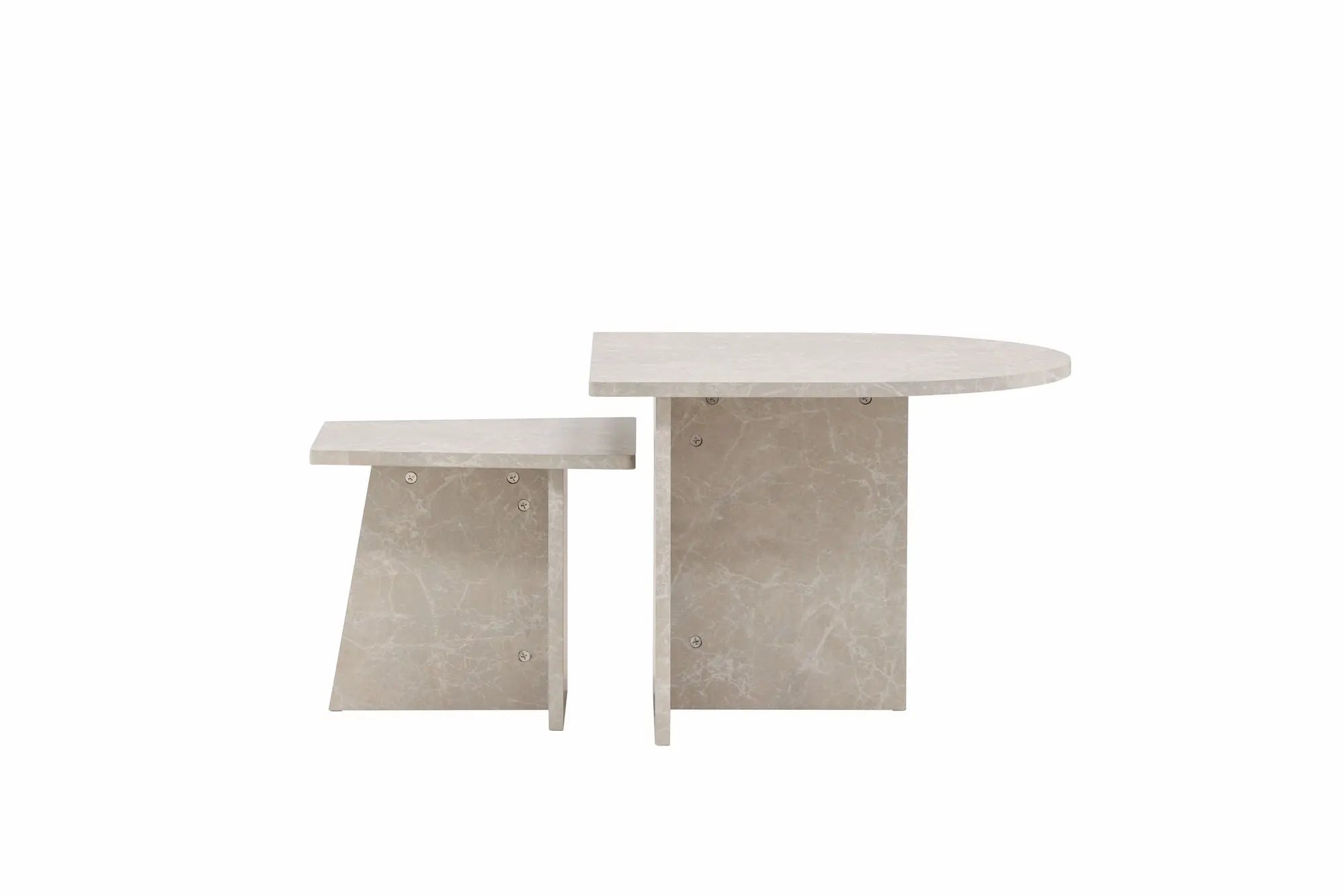 Table basse Sala - Table 1: 60 cm Table 2: 40 cm x Table 1: 60 cm Table 2: 40 cm - MDF