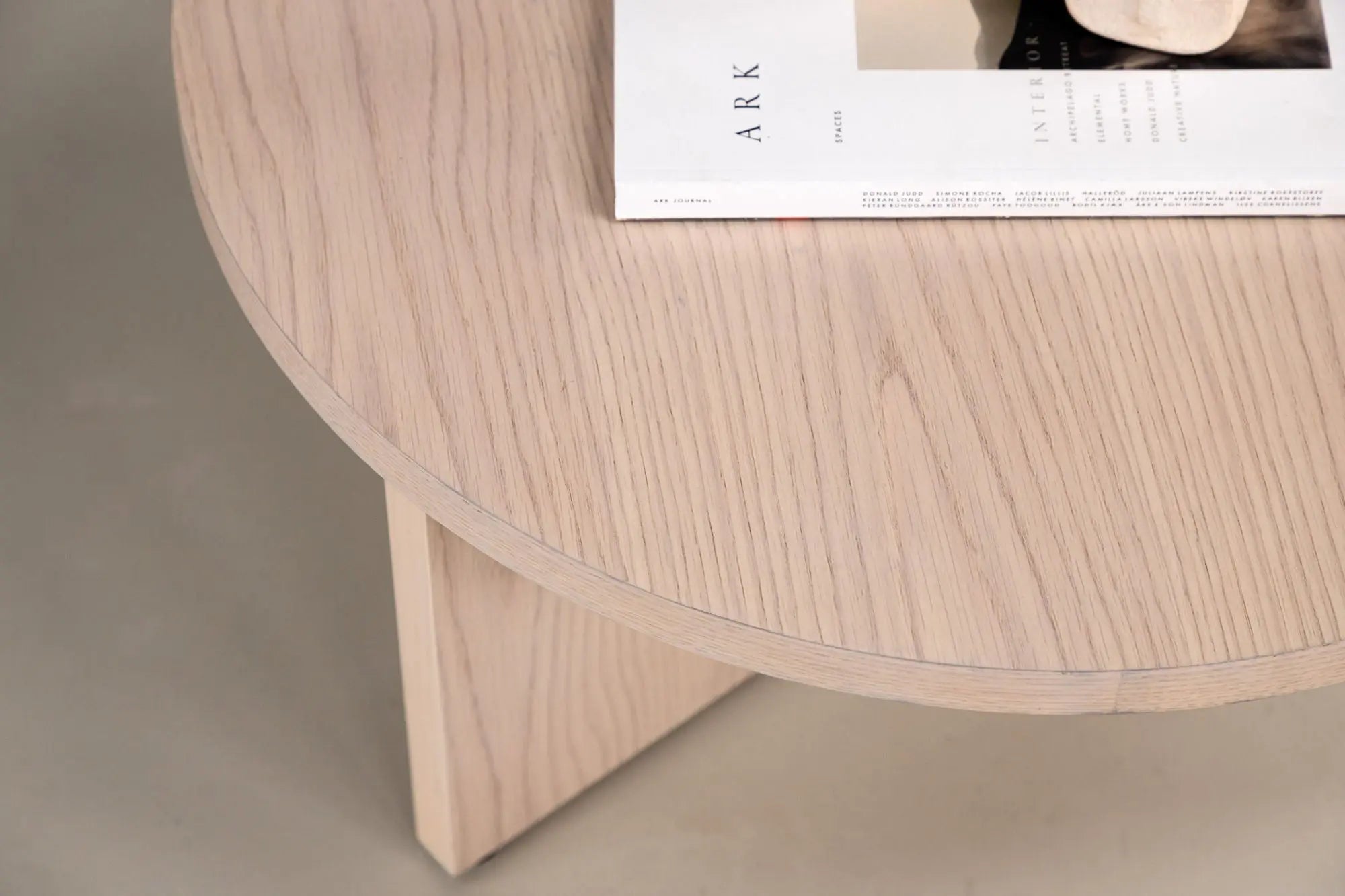 Table basse Saltö - ø85 - MDF