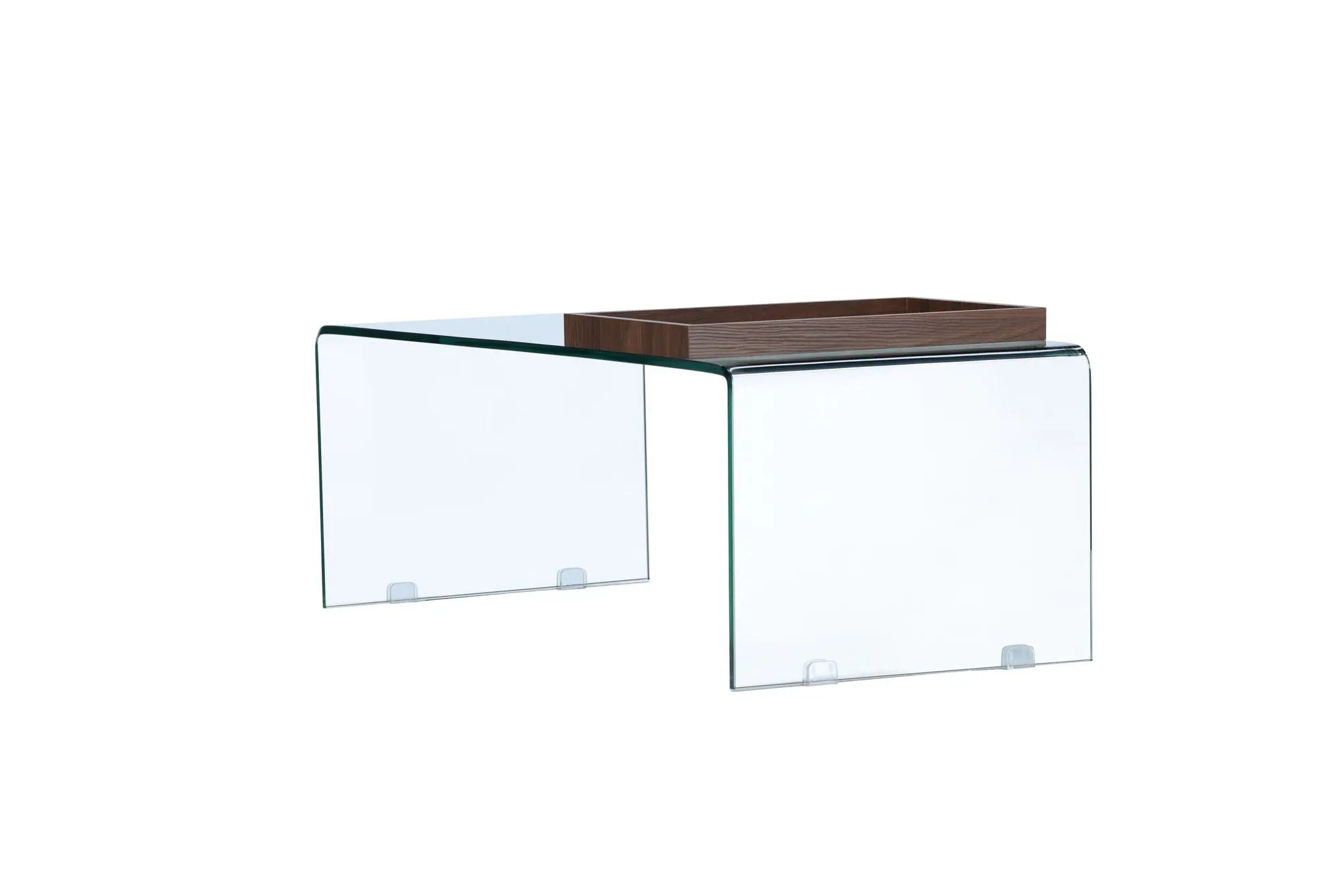 Table basse Telemark - 50 x 110 - Verre